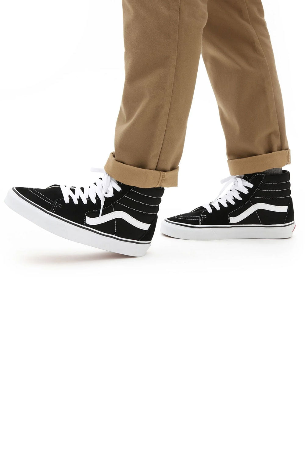 Vans-UA SK8-Hi Black/Black/White-Sneakers-3-Milagron.com