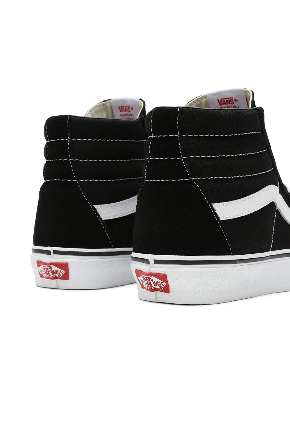 Vans-UA SK8-Hi Black/Black/White-Sneakers-4-Milagron.com