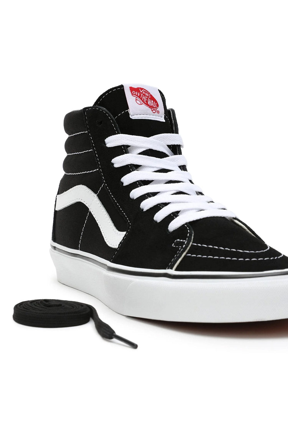 Vans-UA SK8-Hi Black/Black/White-Sneakers-5-Milagron.com