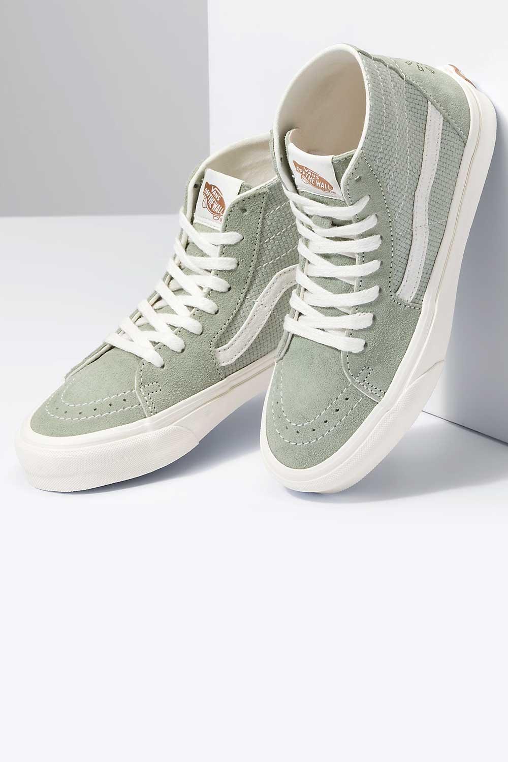 Vans-UA SK8-Hi Tapered Green Marshmallow-Sneakers-3-Milagron.com