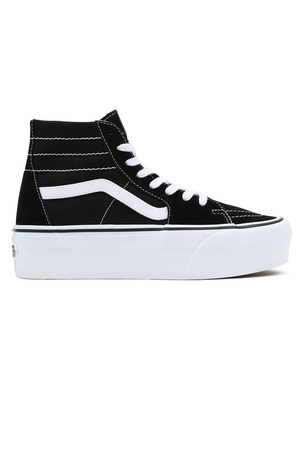 Vans-UA SK8-Hi Tapered Stackform BLACK/TRUE WHITE-Sneakers-1-Milagron.com