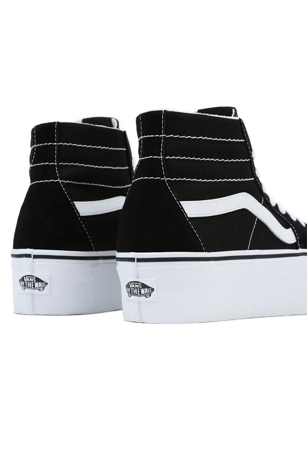 Vans-UA SK8-Hi Tapered Stackform BLACK/TRUE WHITE-Sneakers-5-Milagron.com