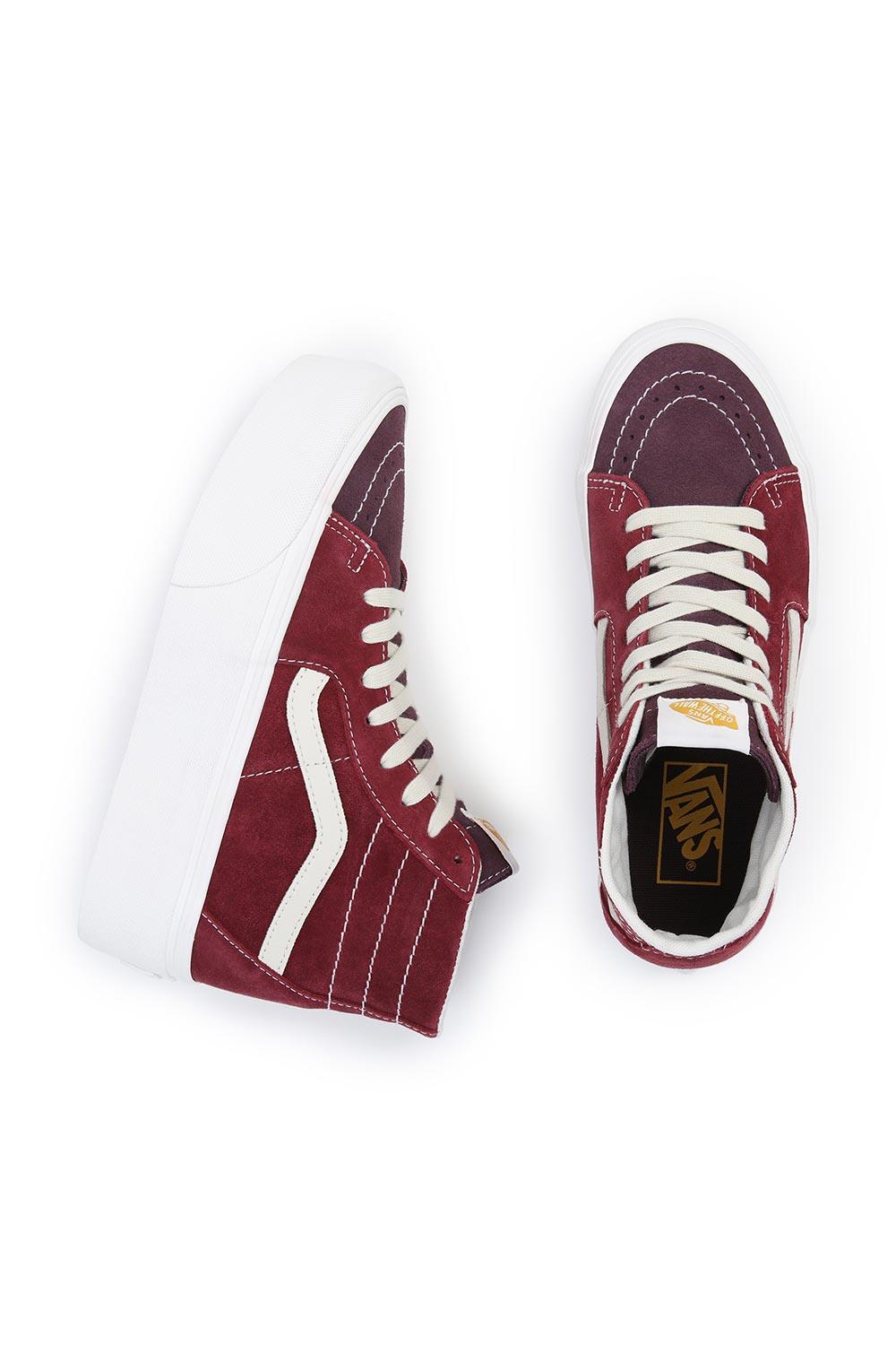Vans-UA SK8-Hi Tapered Stackform Tawny Port-Sneakers-3-Milagron.com