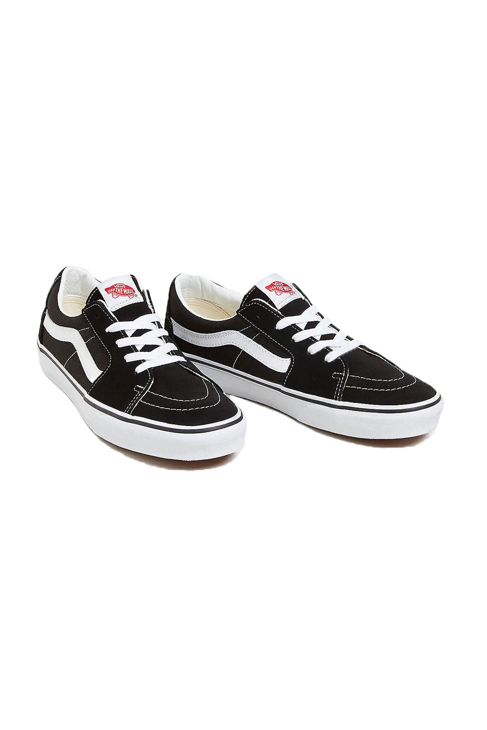 Vans-UA SK8-Low Black/True White-Sneakers-2-Milagron.com