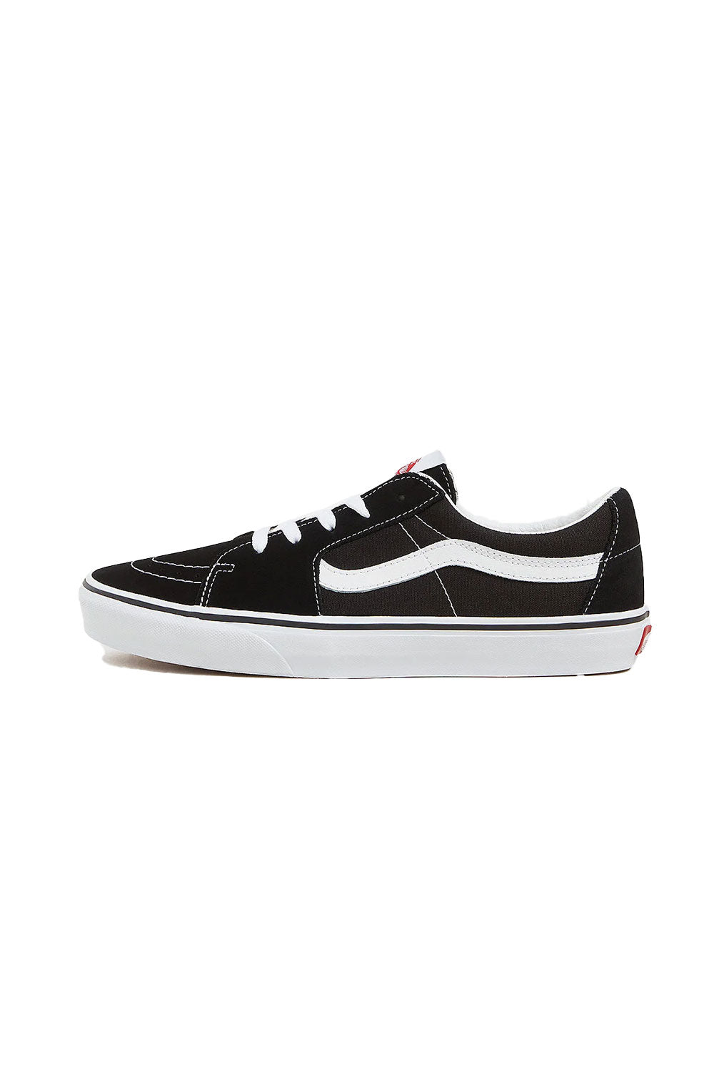Vans-UA SK8-Low Black/True White-Sneakers-5-Milagron.com