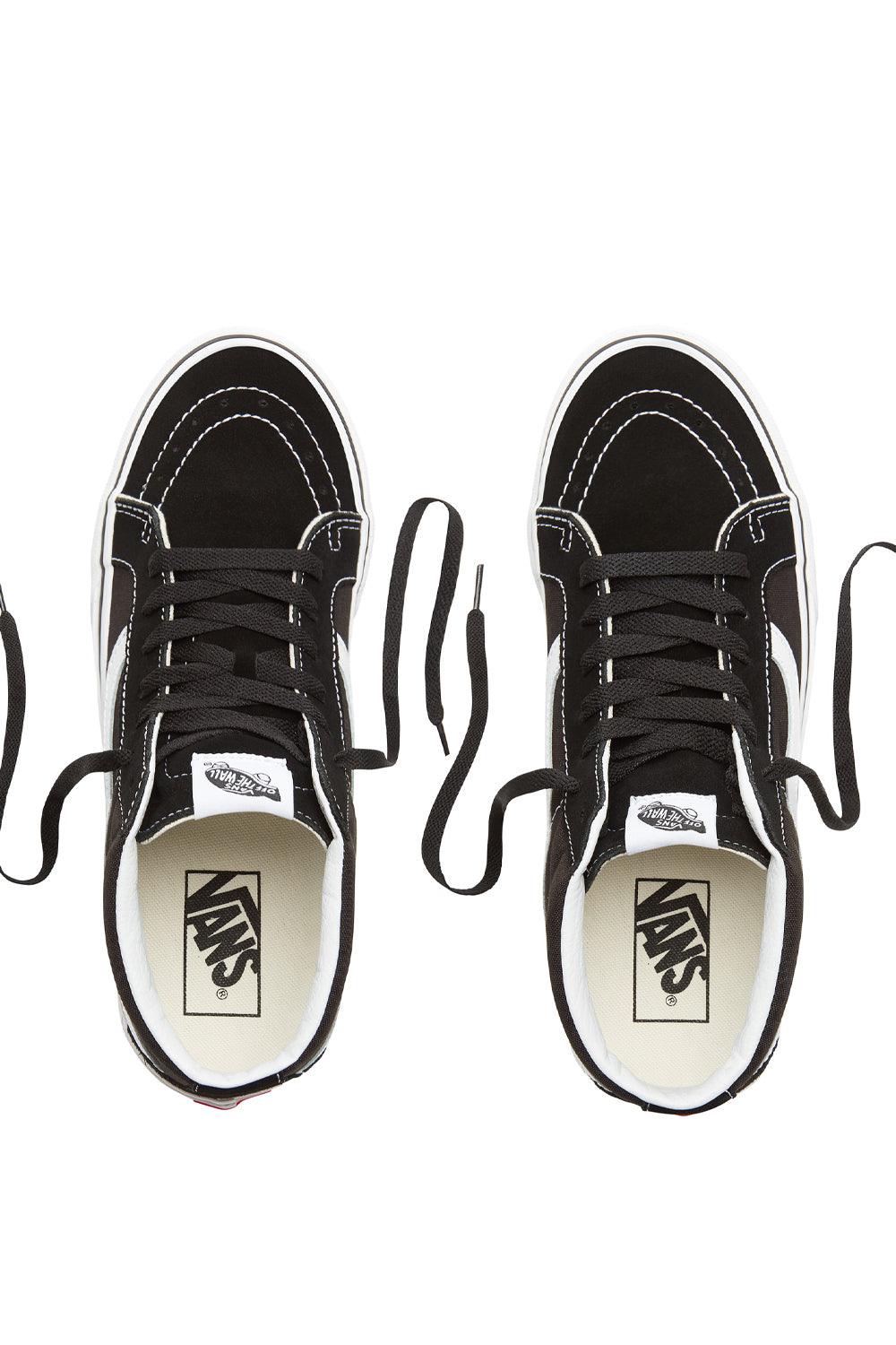 Vans-UA Sk8-Mid Reissue Black/True White-Sneakers-2-Milagron.com