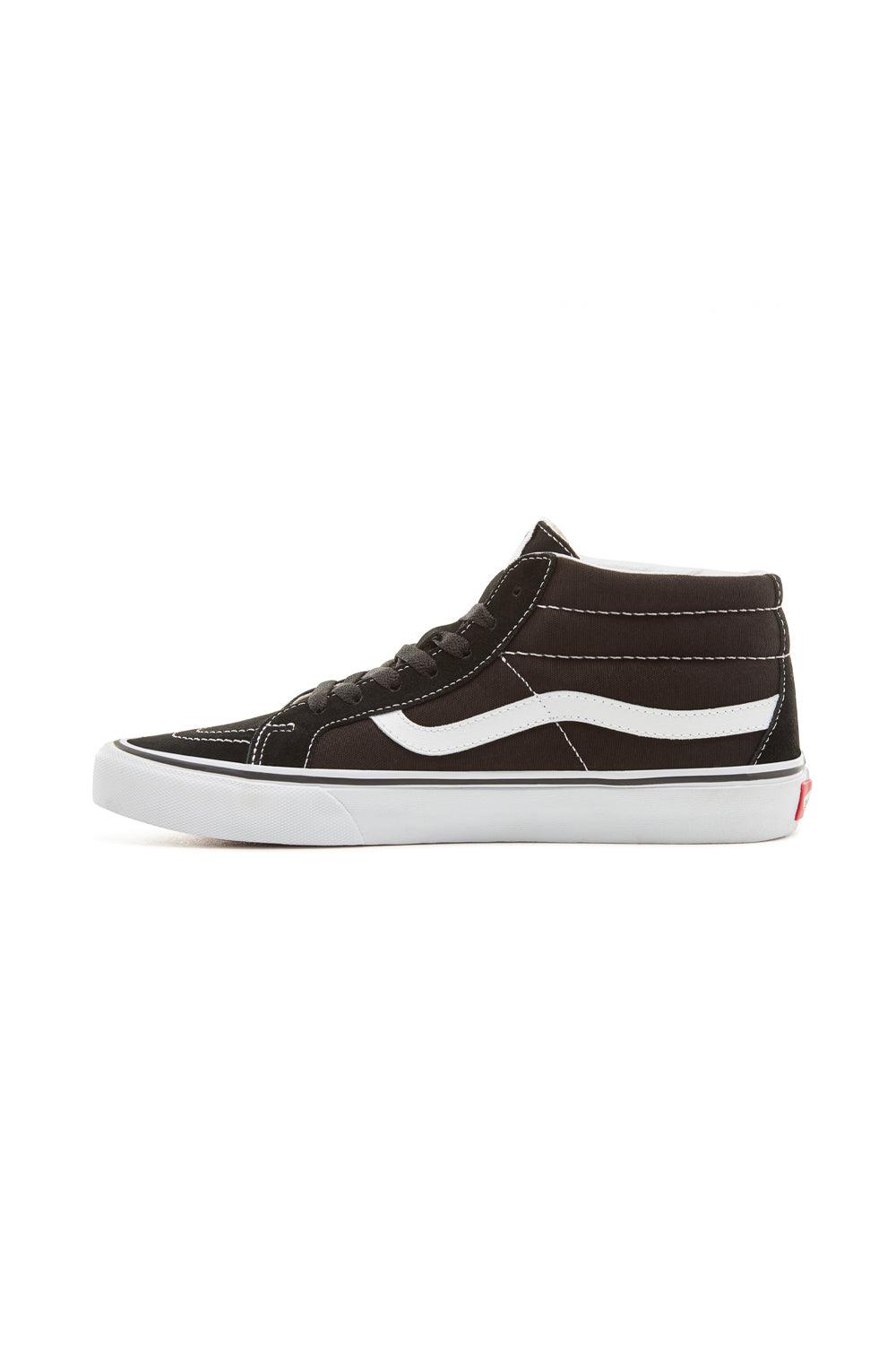 Vans-UA Sk8-Mid Reissue Black/True White-Sneakers-3-Milagron.com