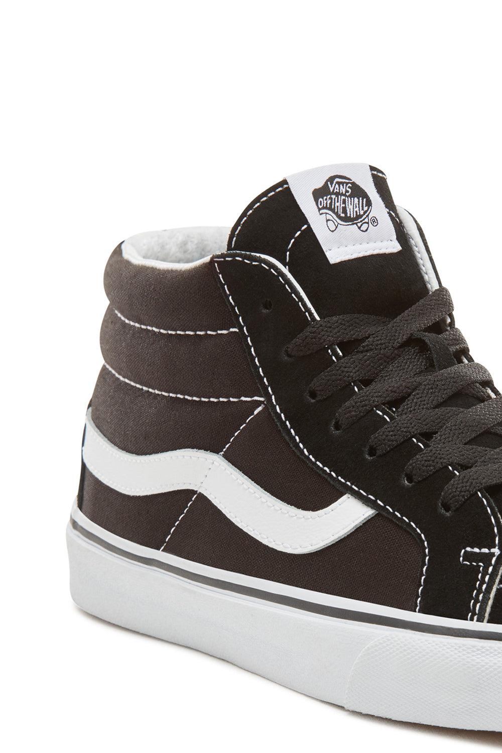 Vans-UA Sk8-Mid Reissue Black/True White-Sneakers-4-Milagron.com