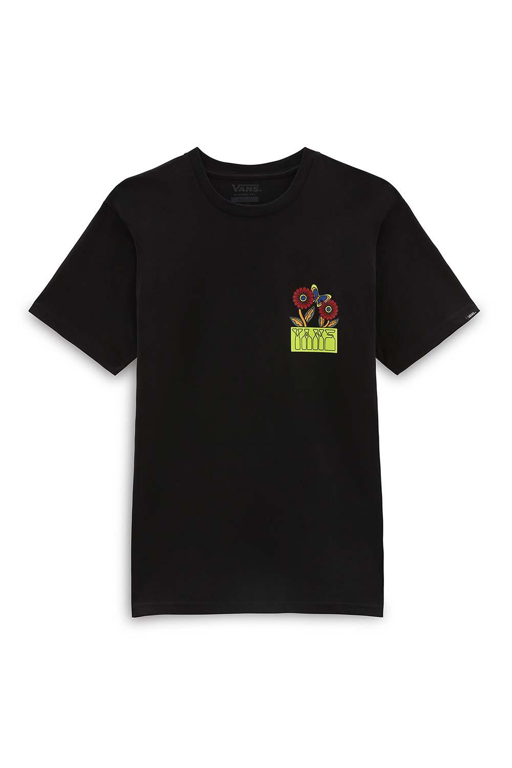 Vans-Vibin SS Tee Black-T-Shirts-5-Milagron.com