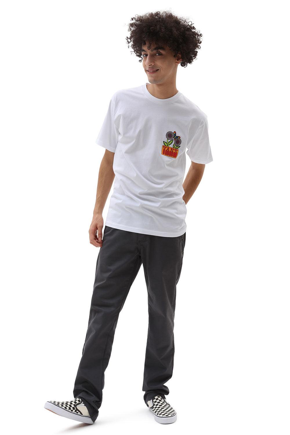 Vans-Vibin SS Tee White-T-Shirts-1-Milagron.com