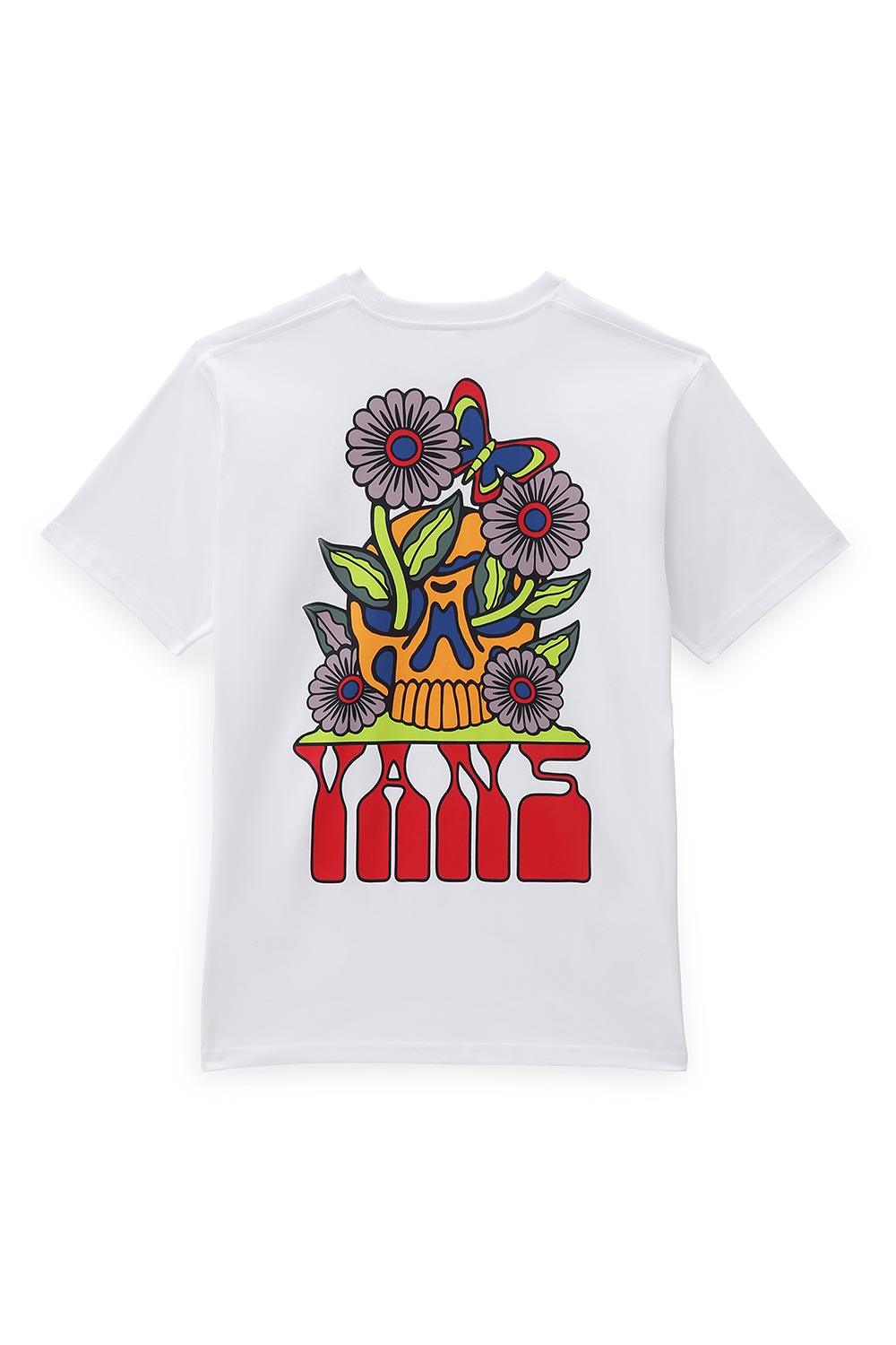 Vans-Vibin SS Tee White-T-Shirts-2-Milagron.com