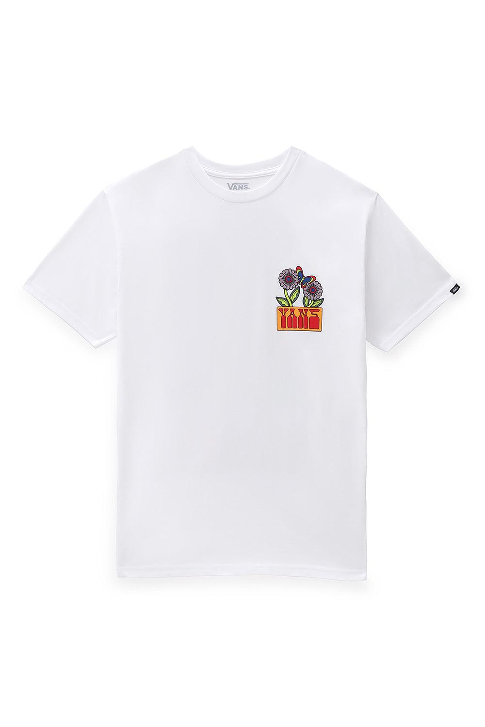 Vans-Vibin SS Tee White-T-Shirts-5-Milagron.com