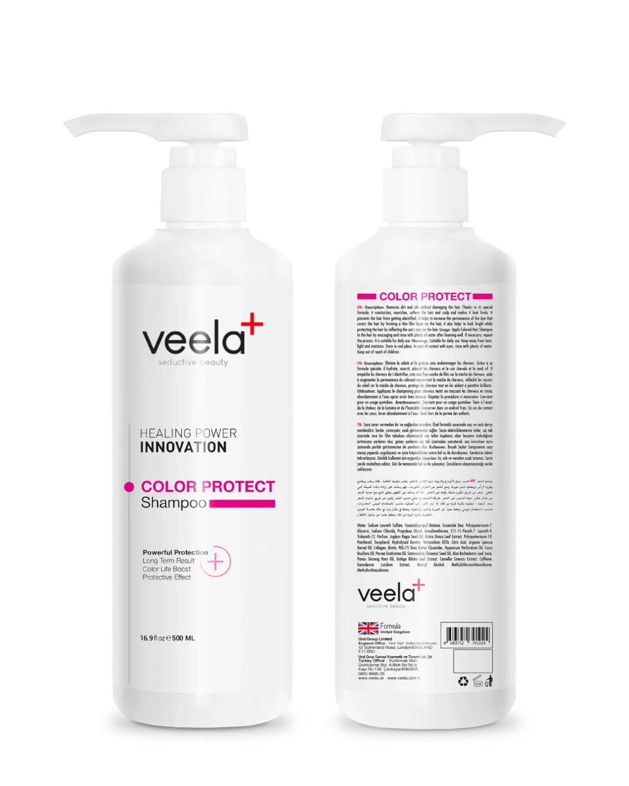 Boyalı Saçlar İÇin Besleyici Ve Koruyucu Bakım Şampuanı Color Protect Shampoo