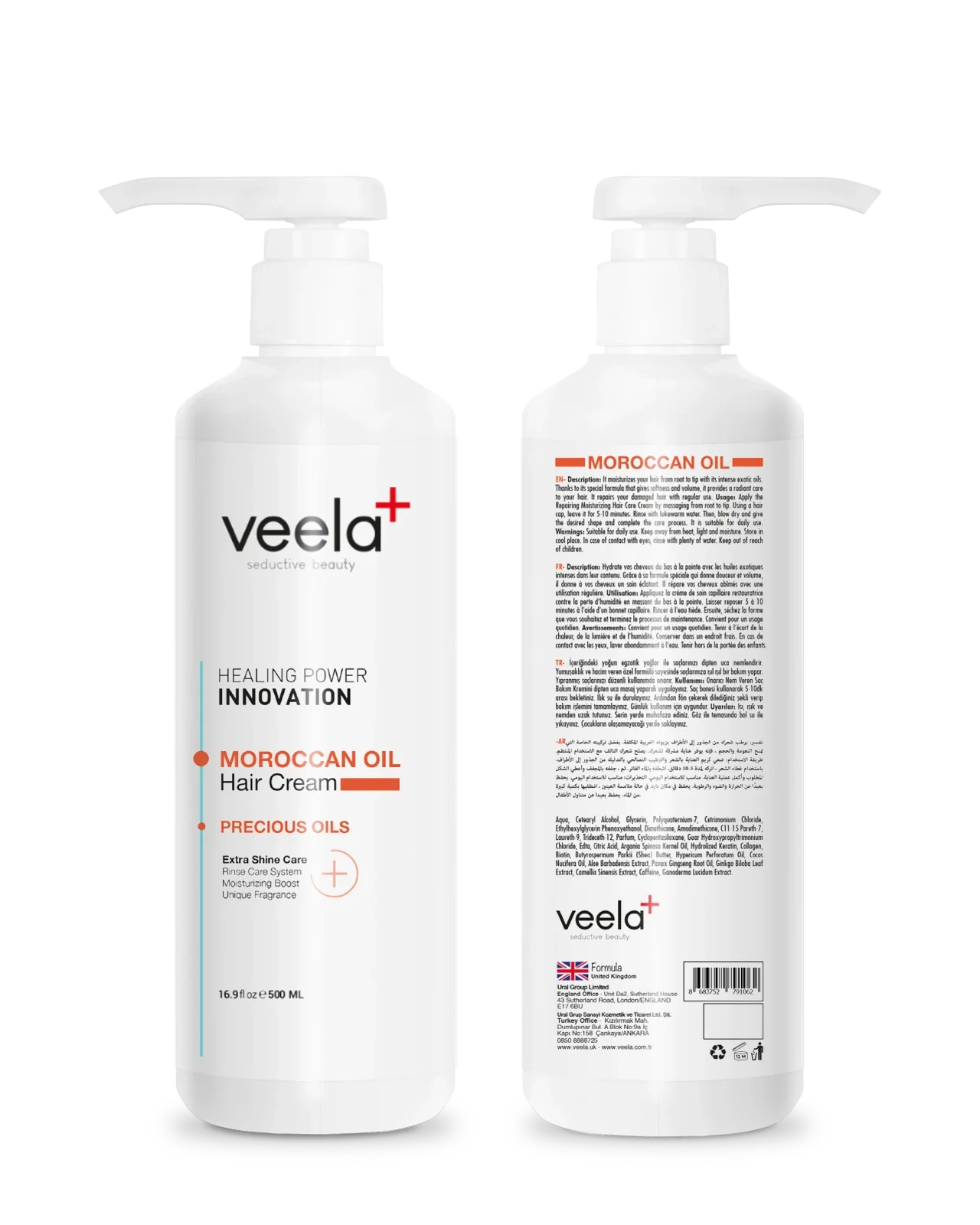 Kuru Saçlar İÇin Nemlendirici Ve Onarıcı Nem Bakım Kremi - Moroccan Oil Hair Cream