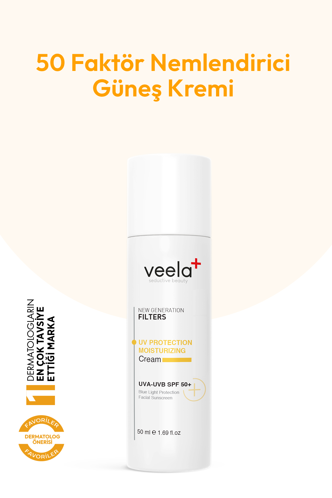 Yüksek Koruma Ve Nemlendirici Etkili 50 Spf+ Uv Protection & Mousturizing Cream