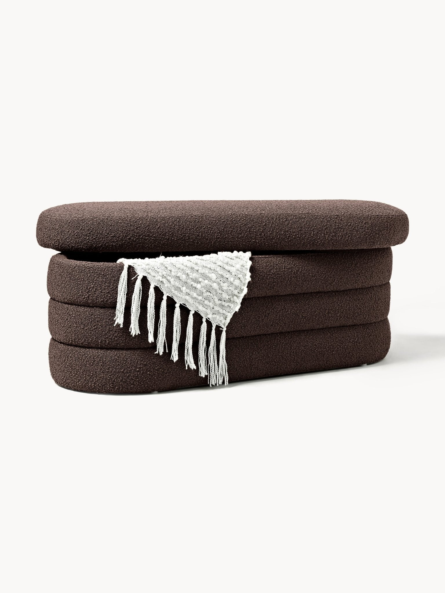Alto Bouclé Depolama Alanlı Lüks Oturma Bankı 112 Cm