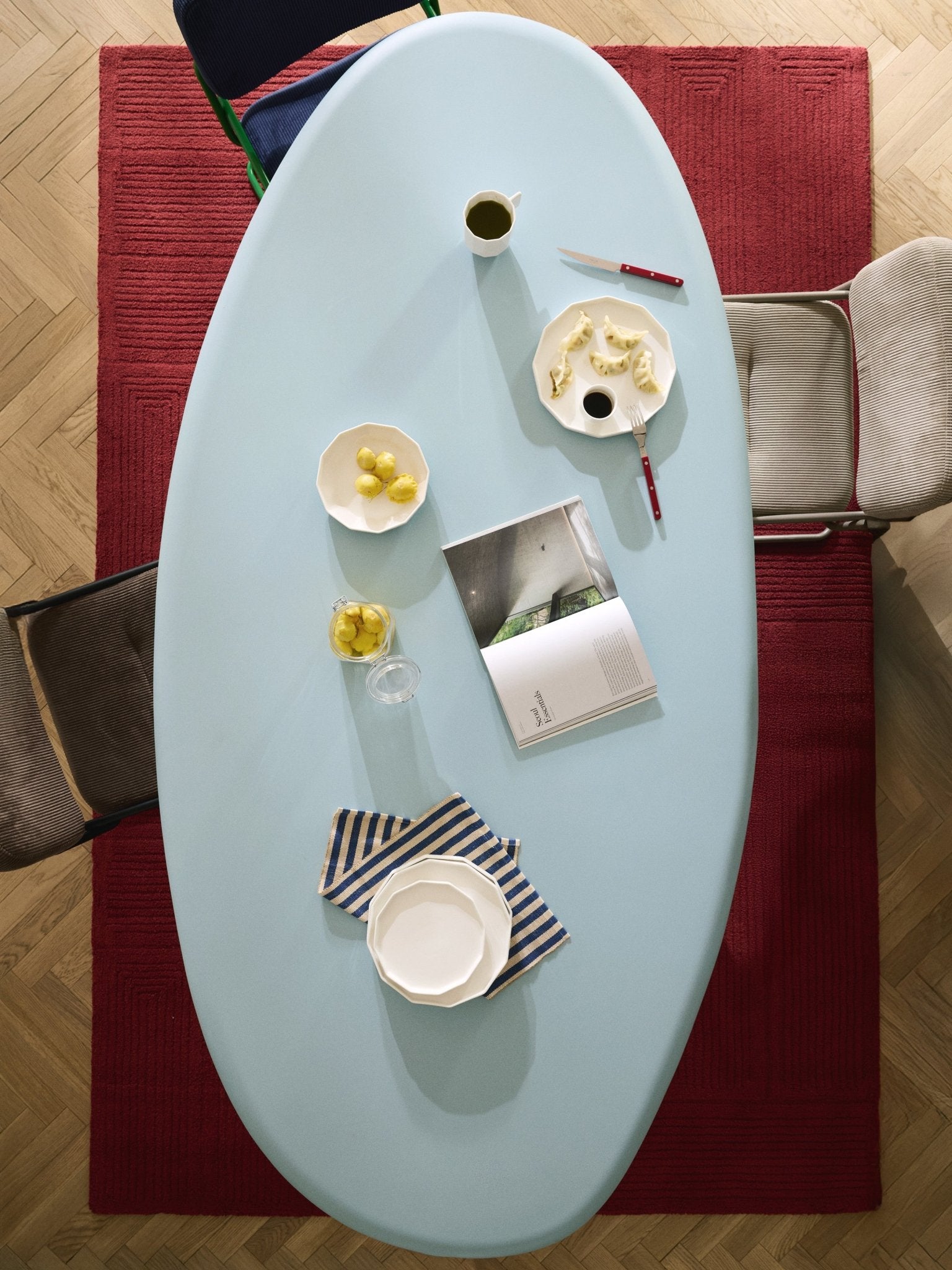 Anaya Organik Tasarımlı Lake Yemek Masası 230 Cm