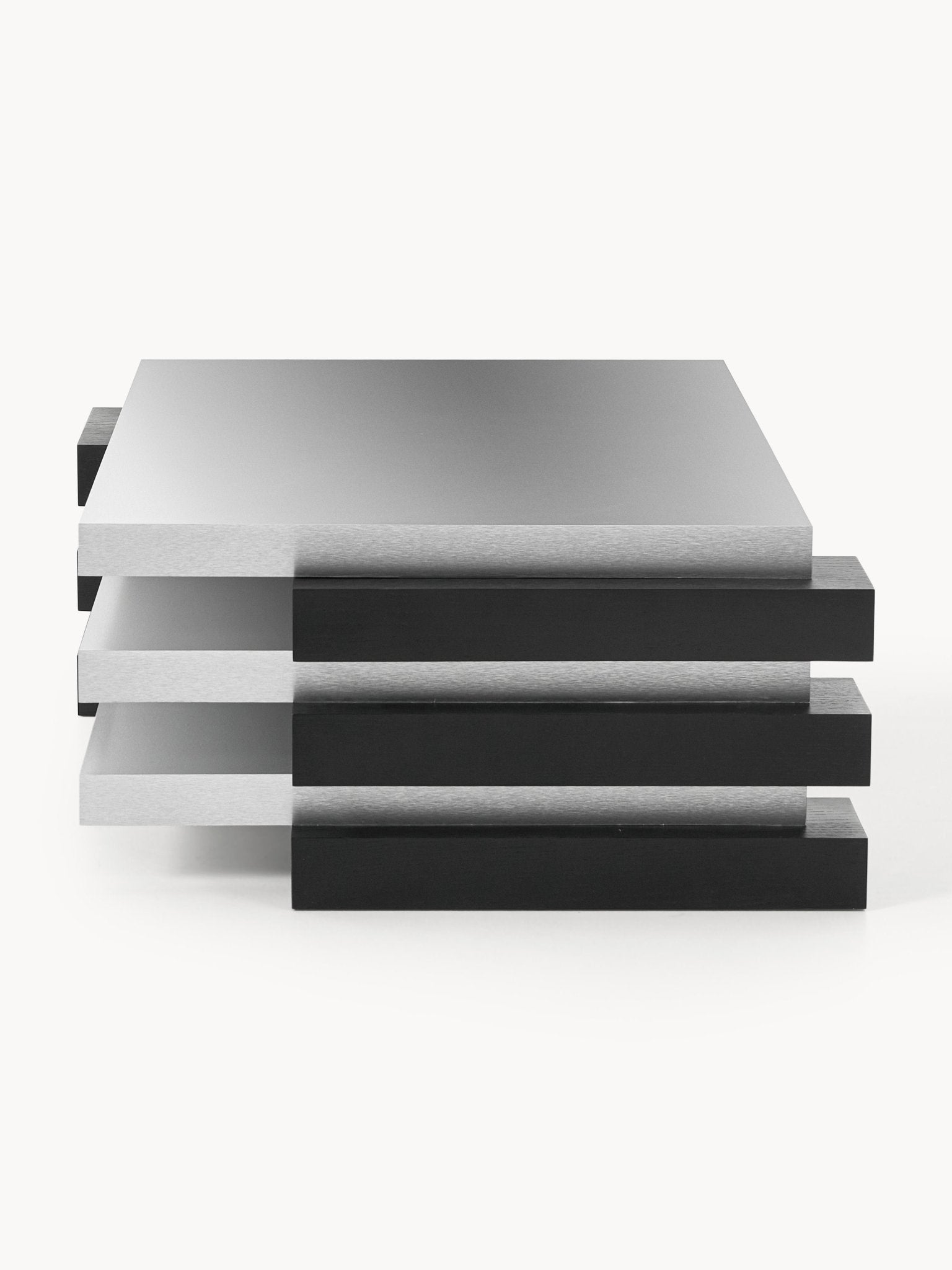 Blok Katmanlı Modern Orta Sehpa 120 Cm