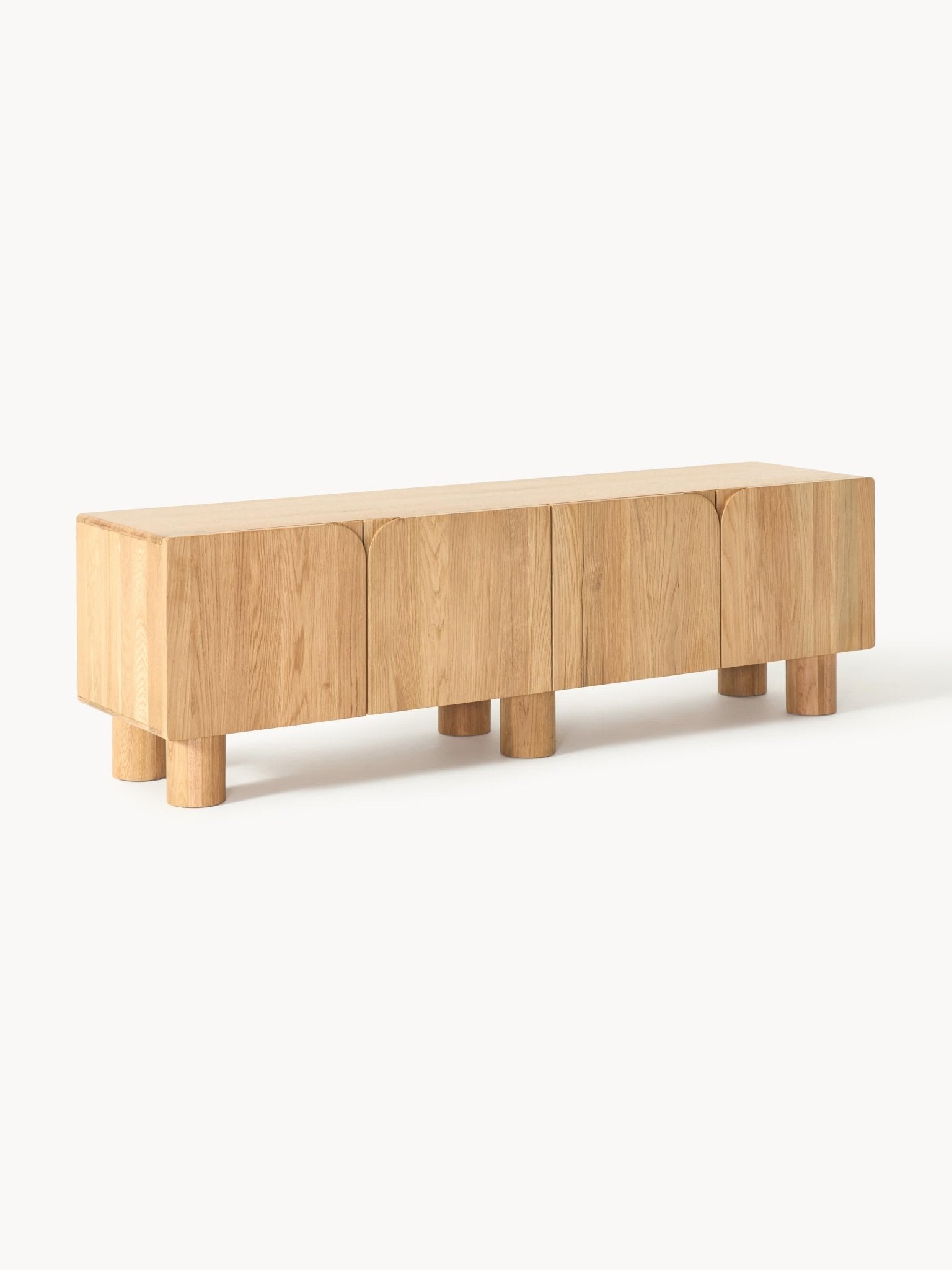 Cadi Masif Meşe Tv Ünitesi 180 Cm