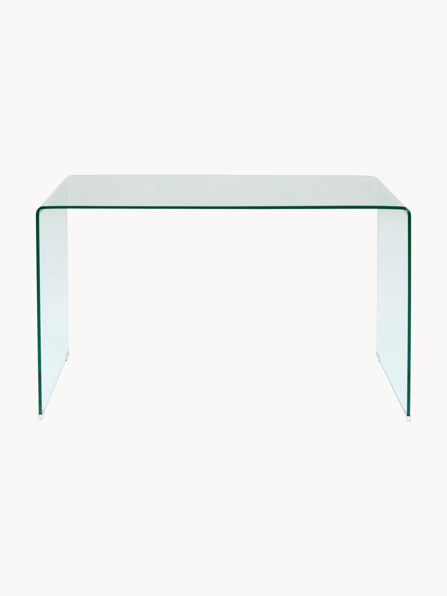 Club Cam Çalışma Masası Modern Minimalist 125Cm Şeffaf Tasarım