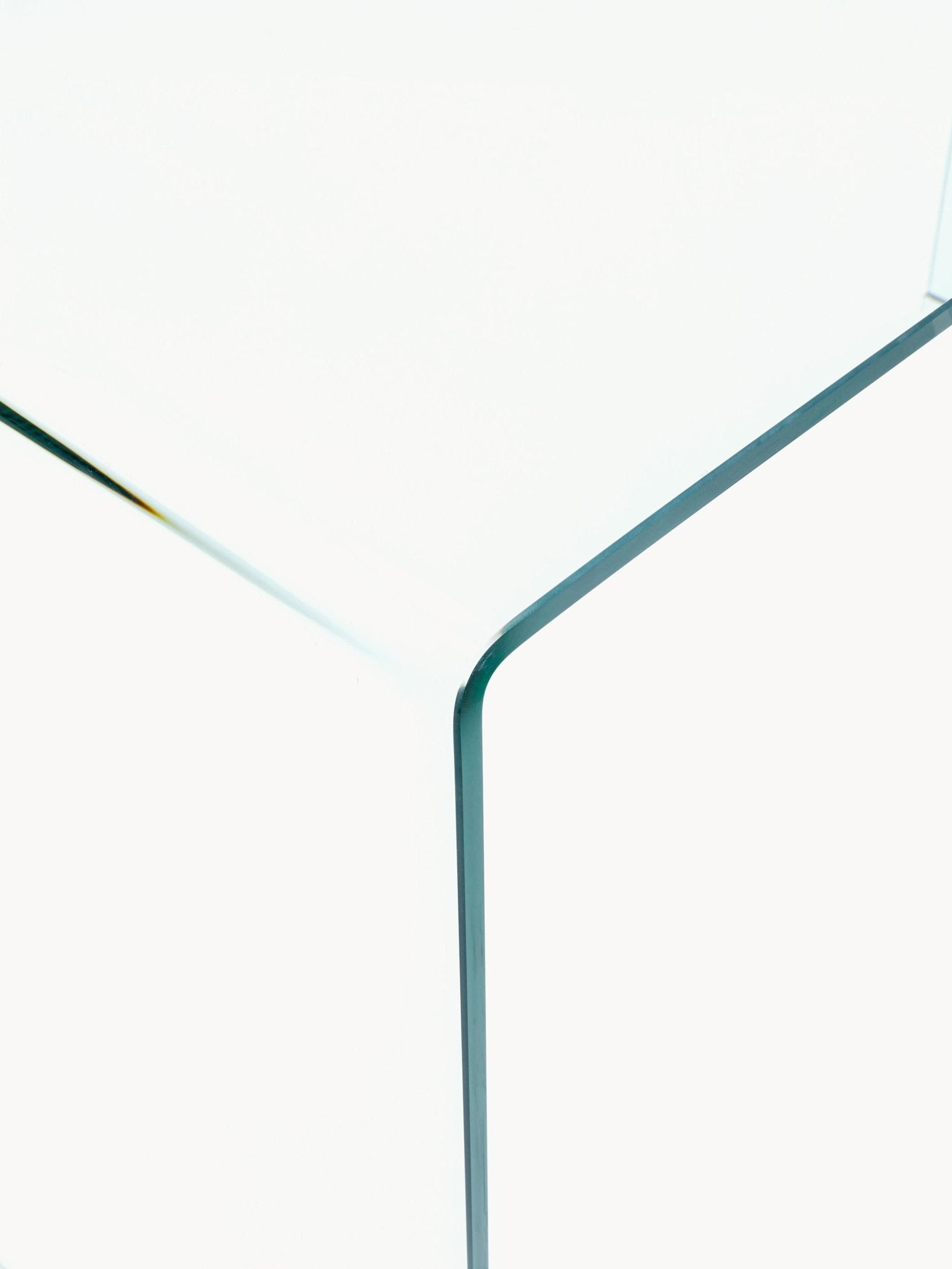 Club Cam Çalışma Masası Modern Minimalist 125Cm Şeffaf Tasarım