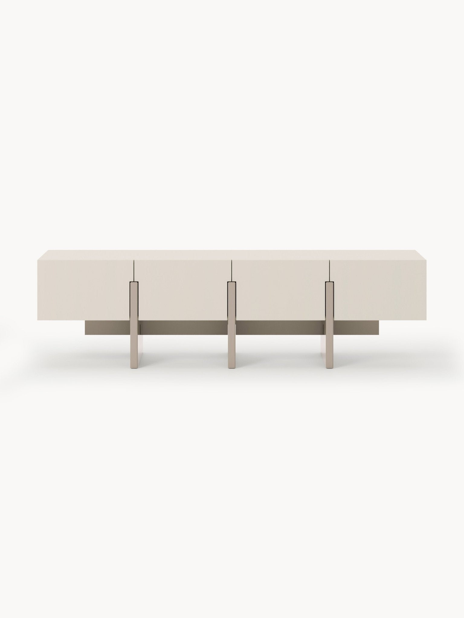Dado Modern Ahşap Tv Ünitesi 180 Cm Bej Ve Taupe