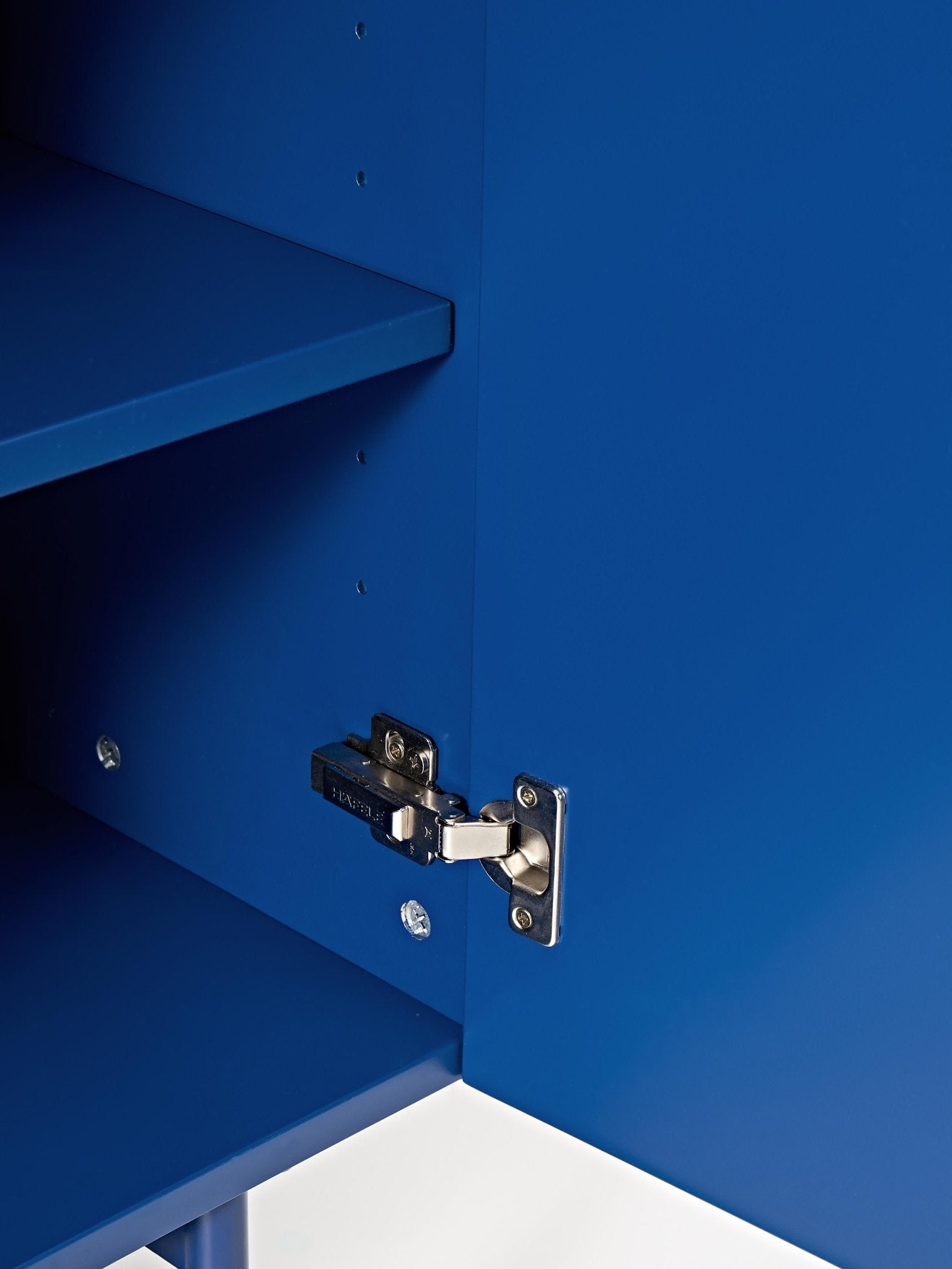 Elona Modern Dressoir Mat Kraliyet Mavisi