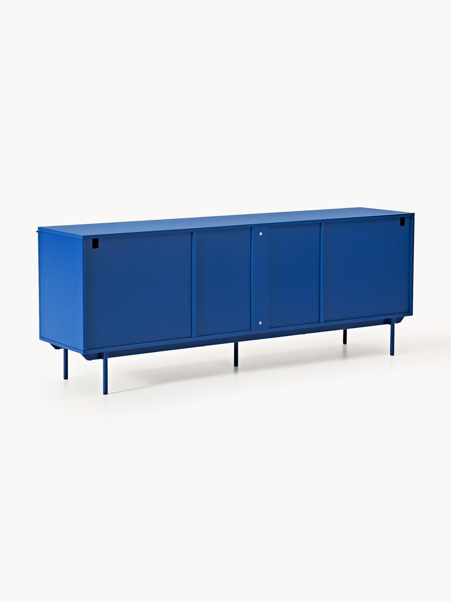 Elona Modern Dressoir Mat Kraliyet Mavisi