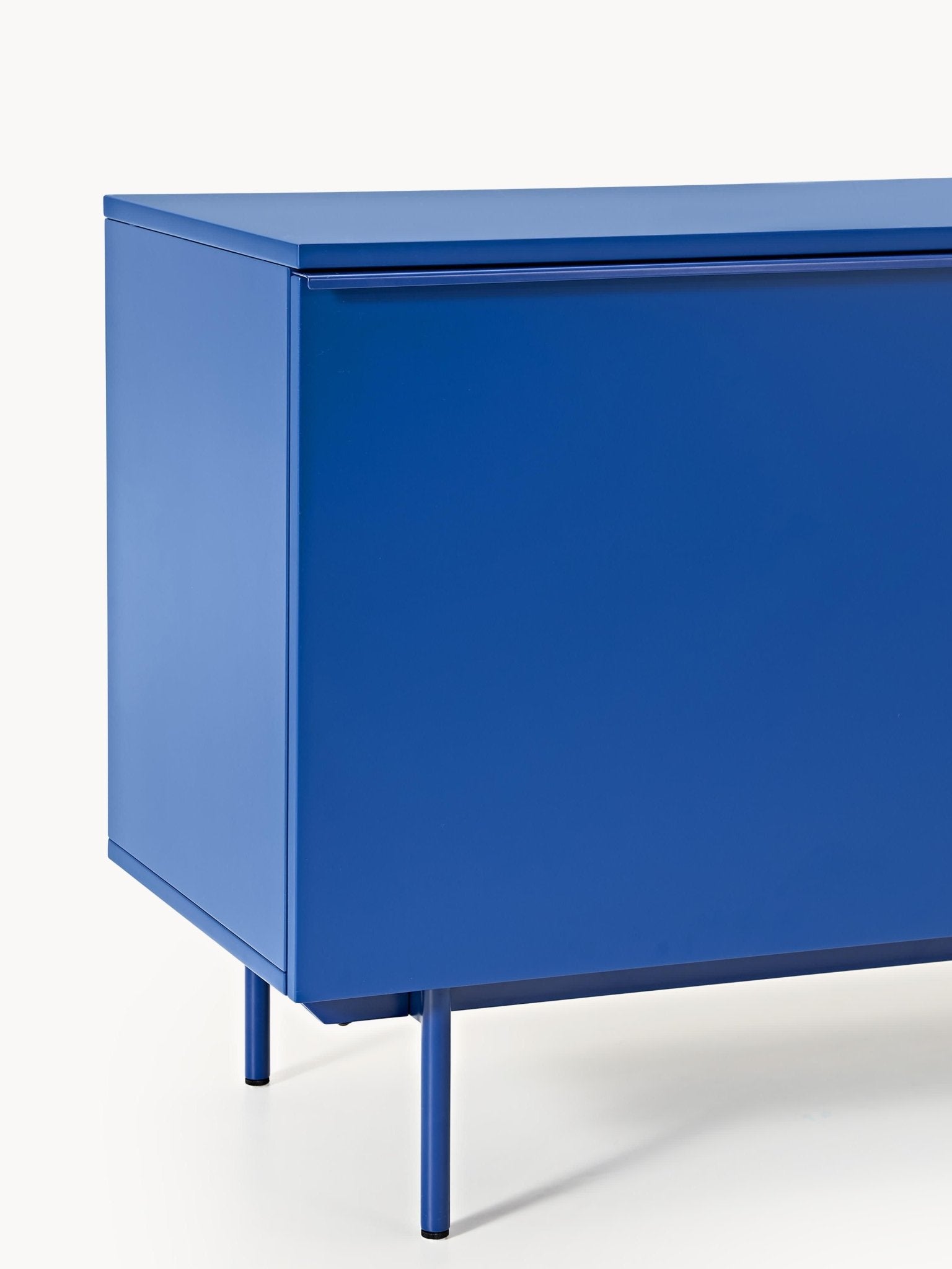Elona Modern Dressoir Mat Kraliyet Mavisi