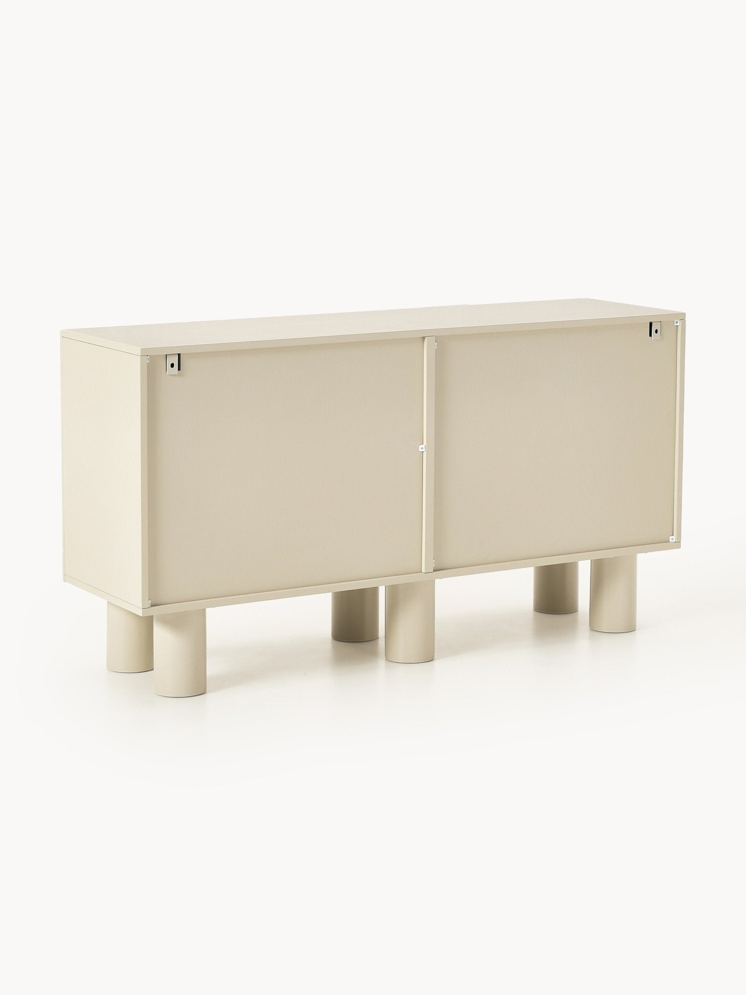 Fana Konsol 150 Cm Modern Tasarım Bej Mdf