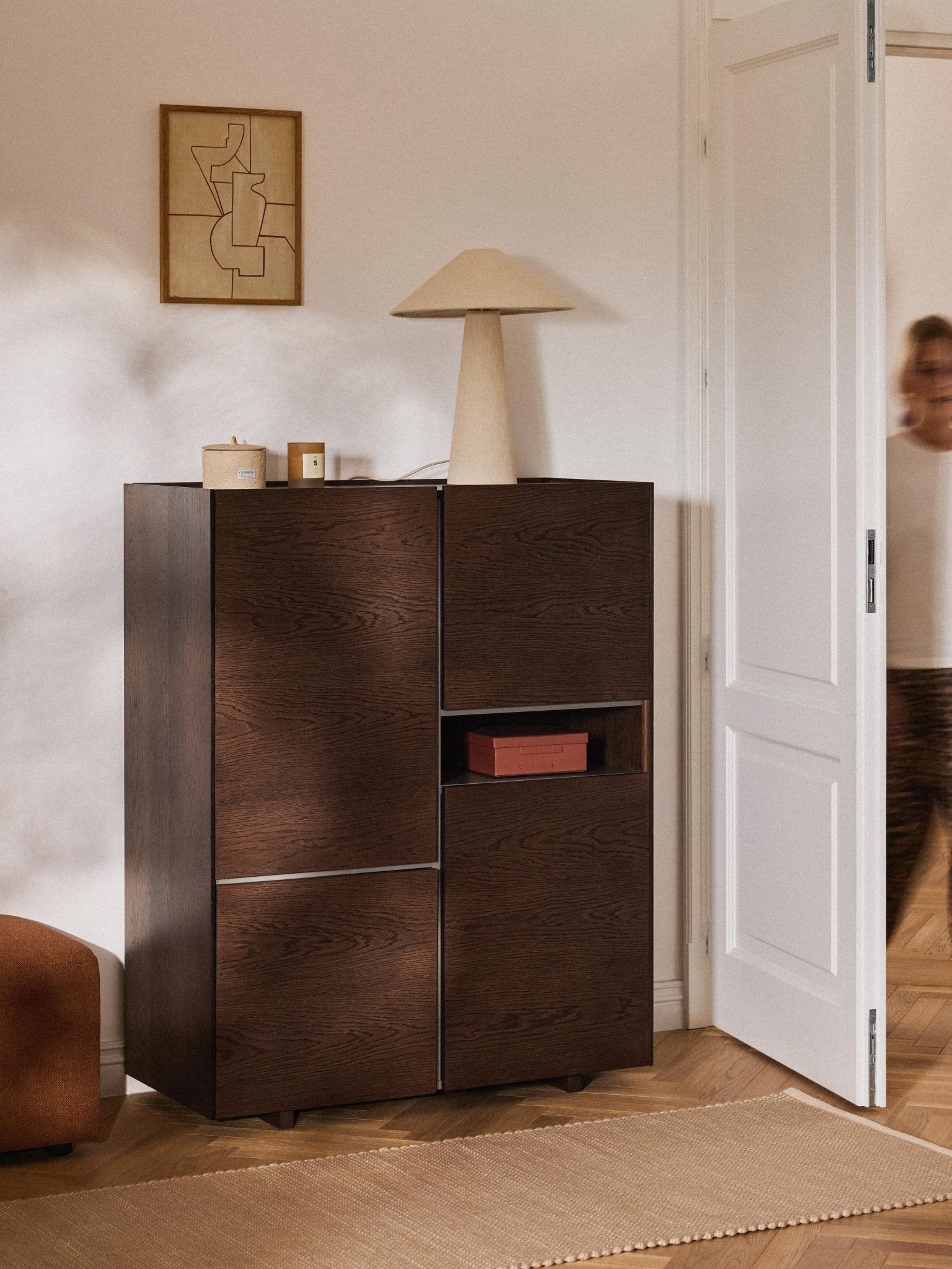Larsen Minimalist Tasarım Ahşap Konsol 101 Cm Genişlik
