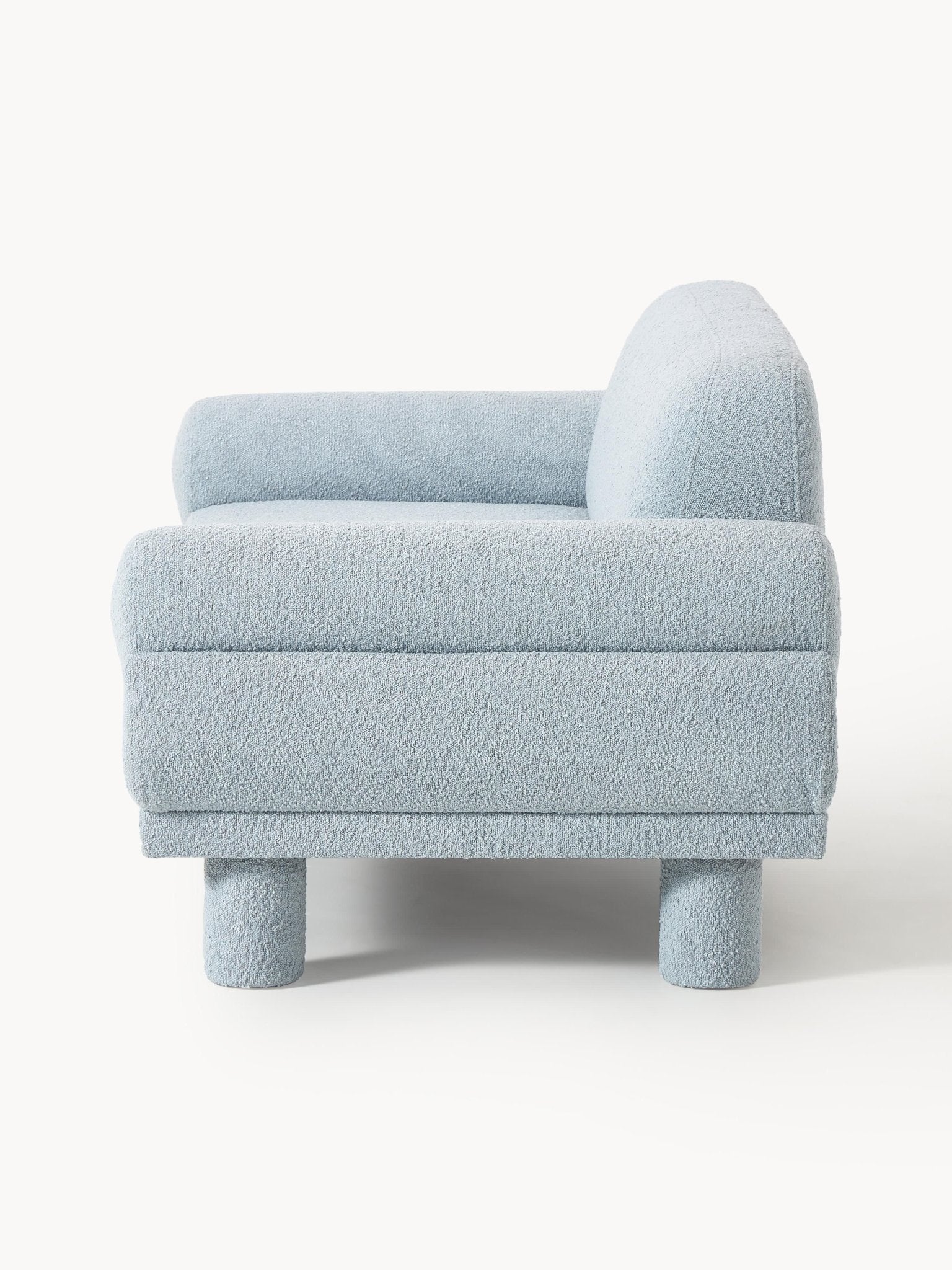 Lilo 2 Kişilik Modern Bouclé Kanepe Yumuşak Dokulu