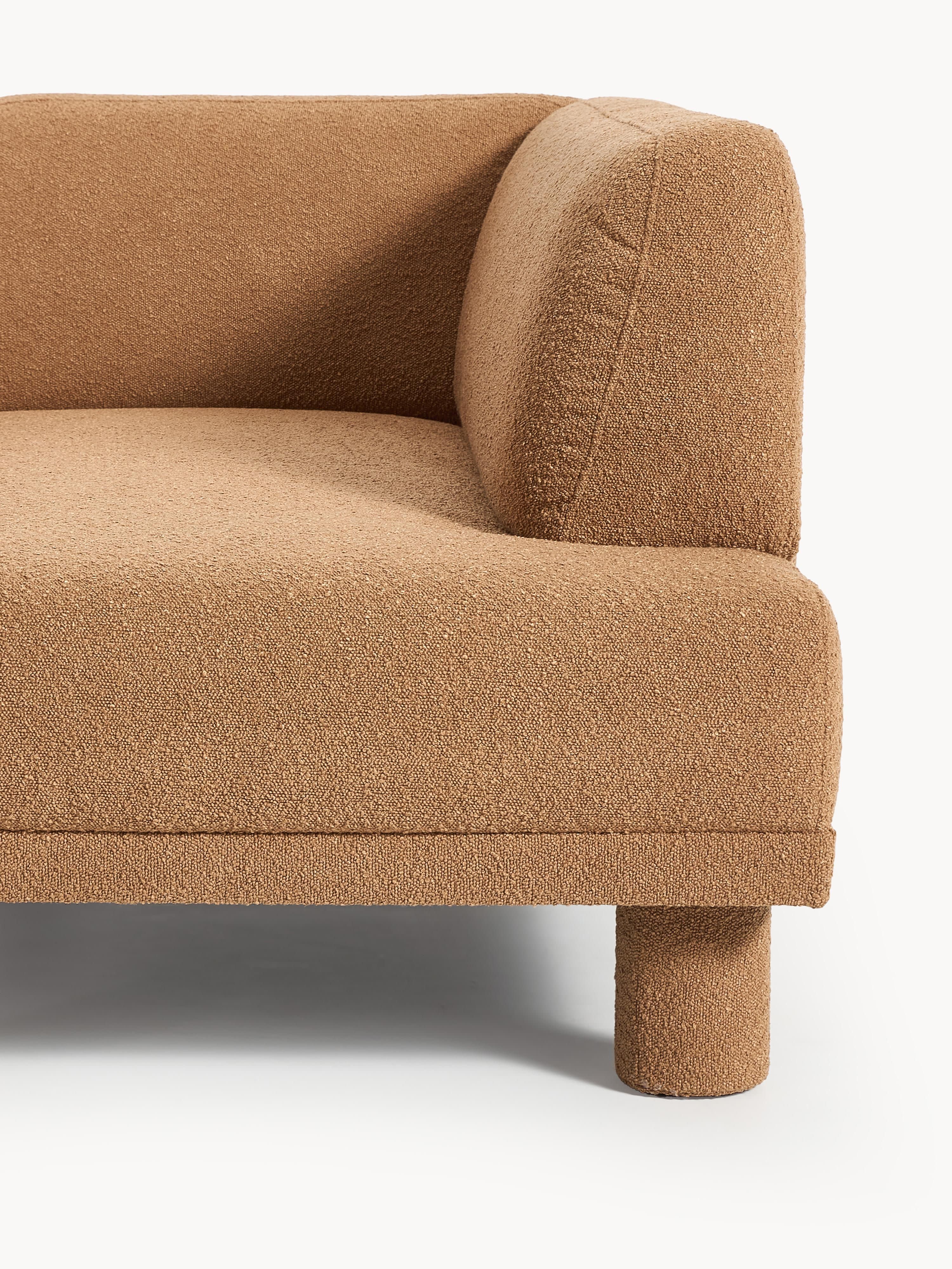 Lilo Modern Tasarım Bouclé Kumaş Köşe Koltuk