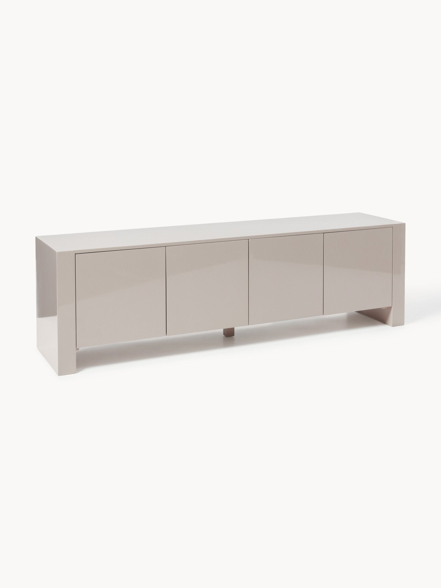 Liv Minimalist Tv Ünitesi, Yüksek Parlak Kaplama, Lüks Tasarım