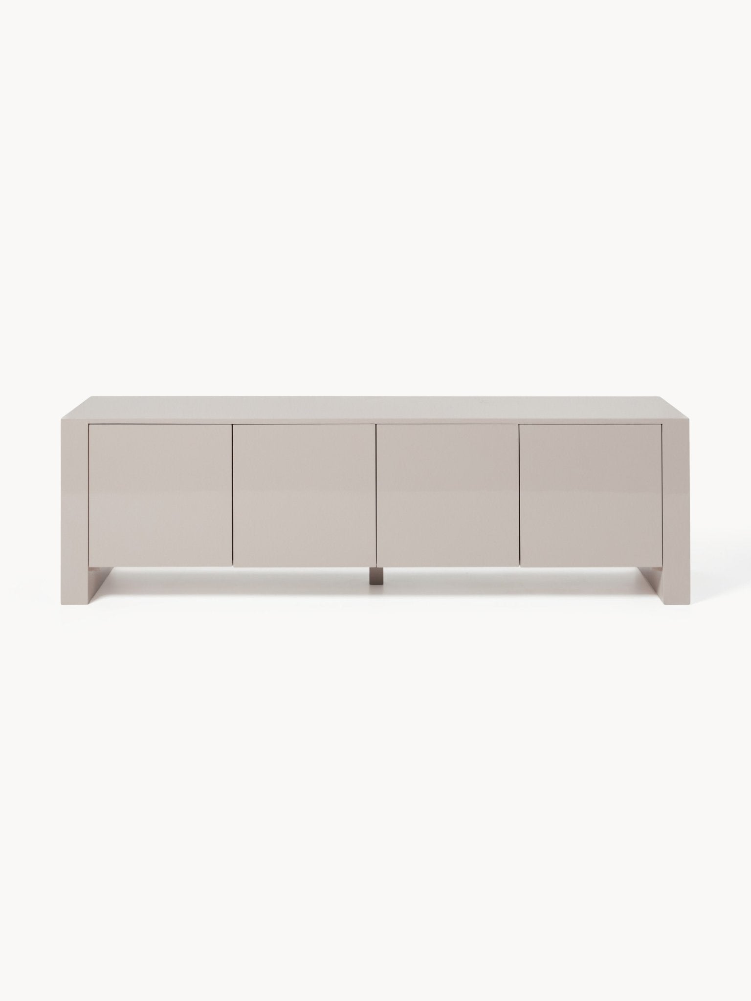 Liv Minimalist Tv Ünitesi, Yüksek Parlak Kaplama, Lüks Tasarım