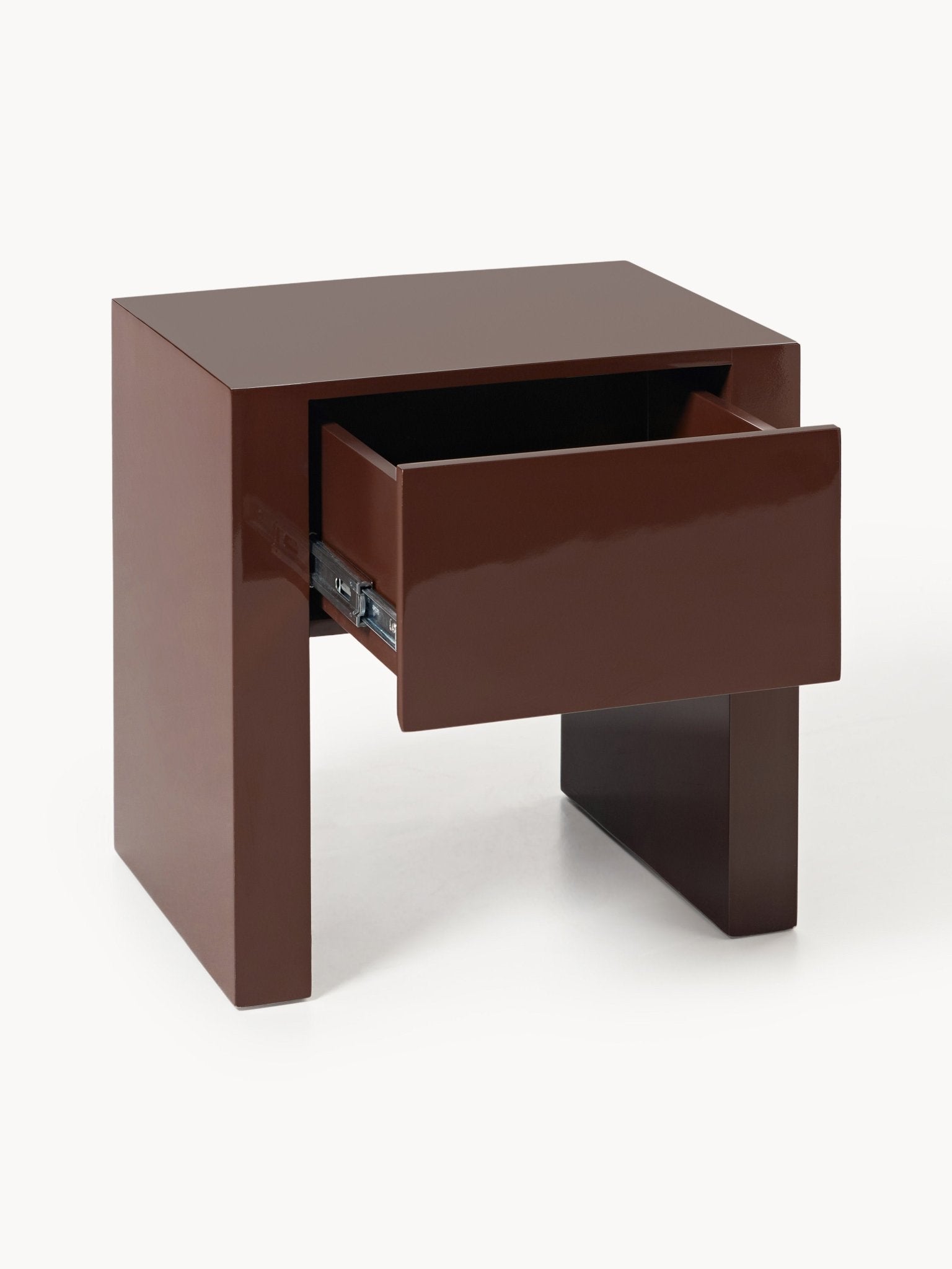 Liv Modern Lake Mdf Komodin Koyu Kahverengi