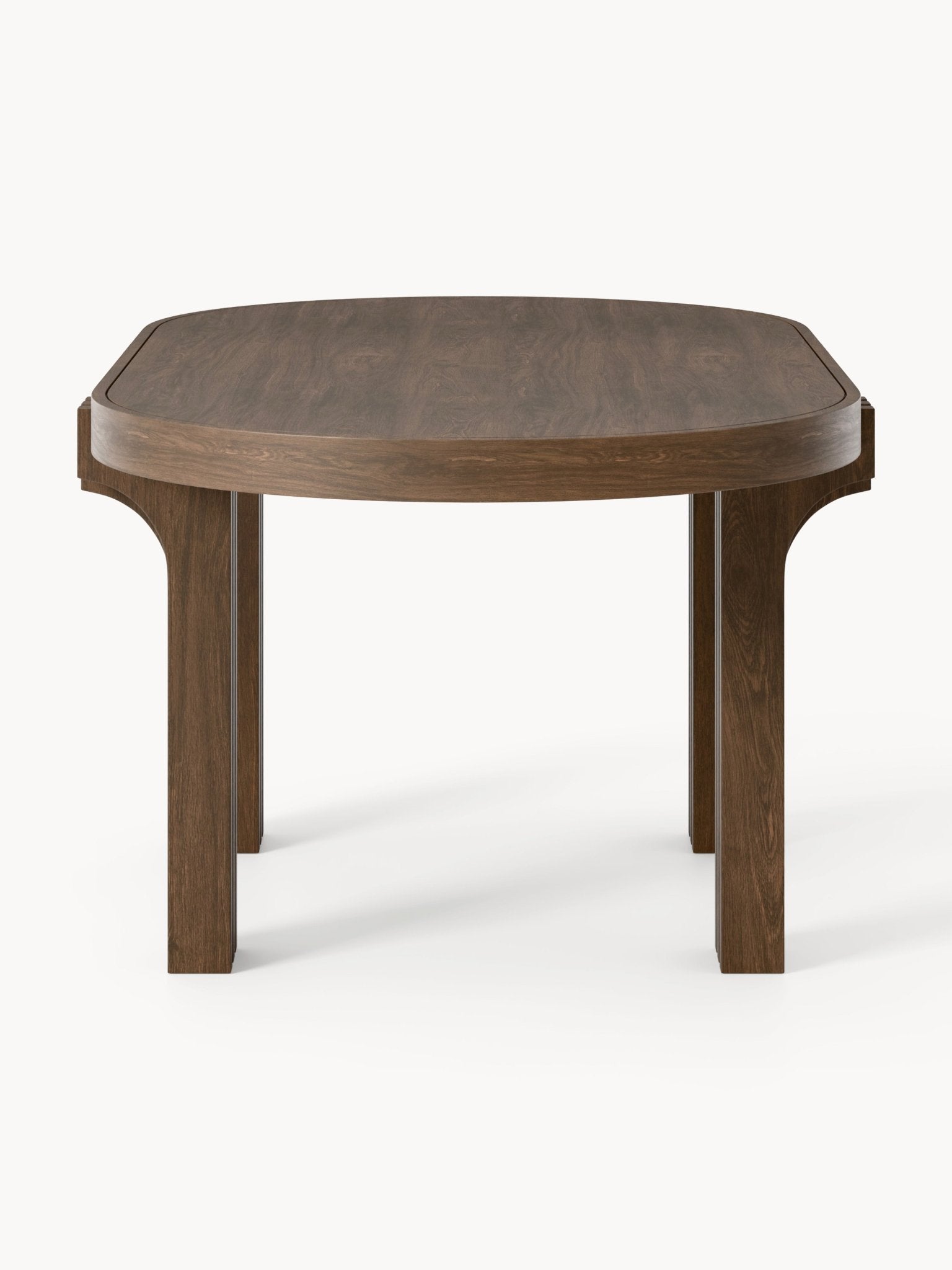 Nolan Oval Meşe Yemek Masası 180 Cm