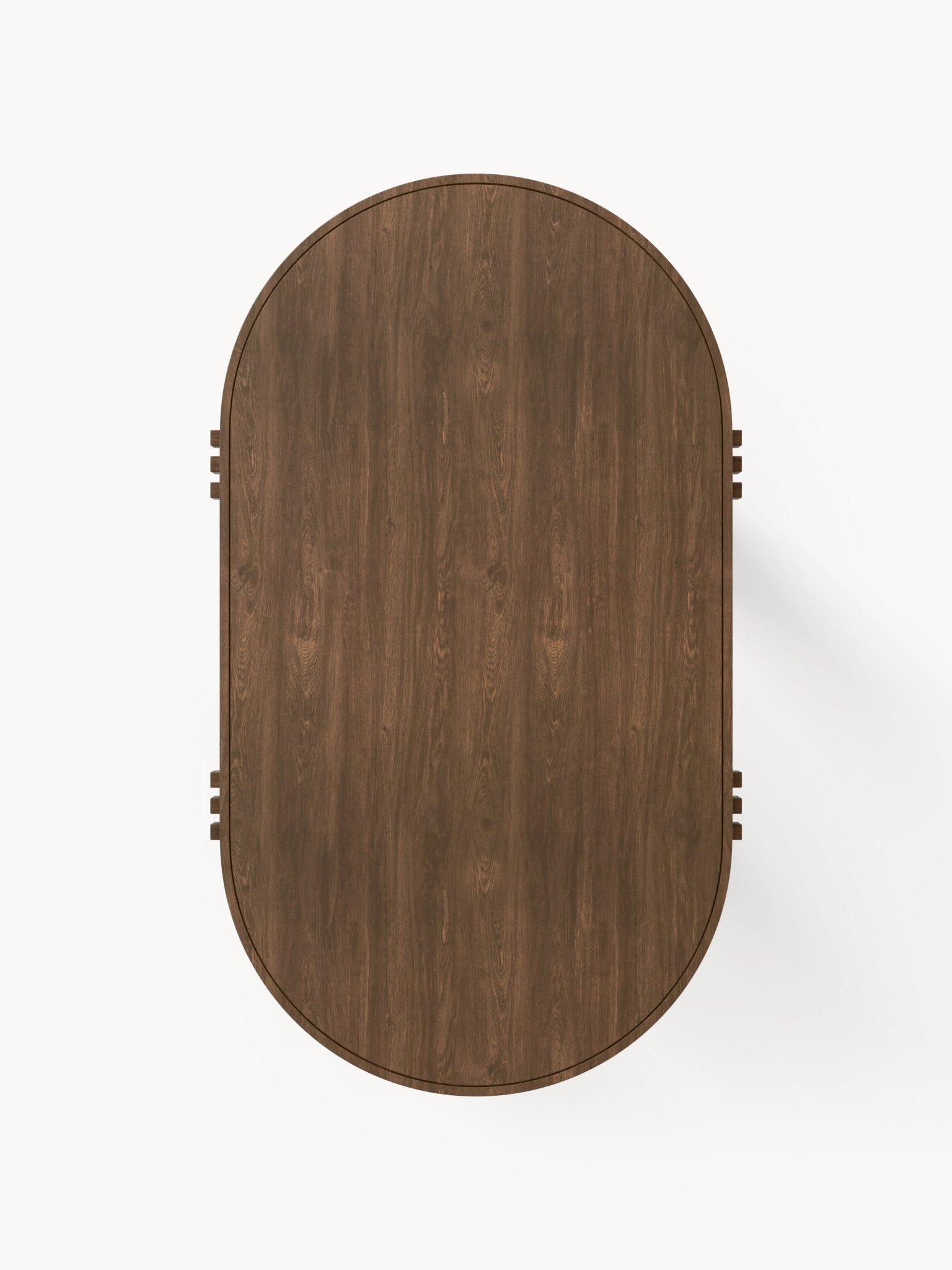 Nolan Oval Meşe Yemek Masası 180 Cm