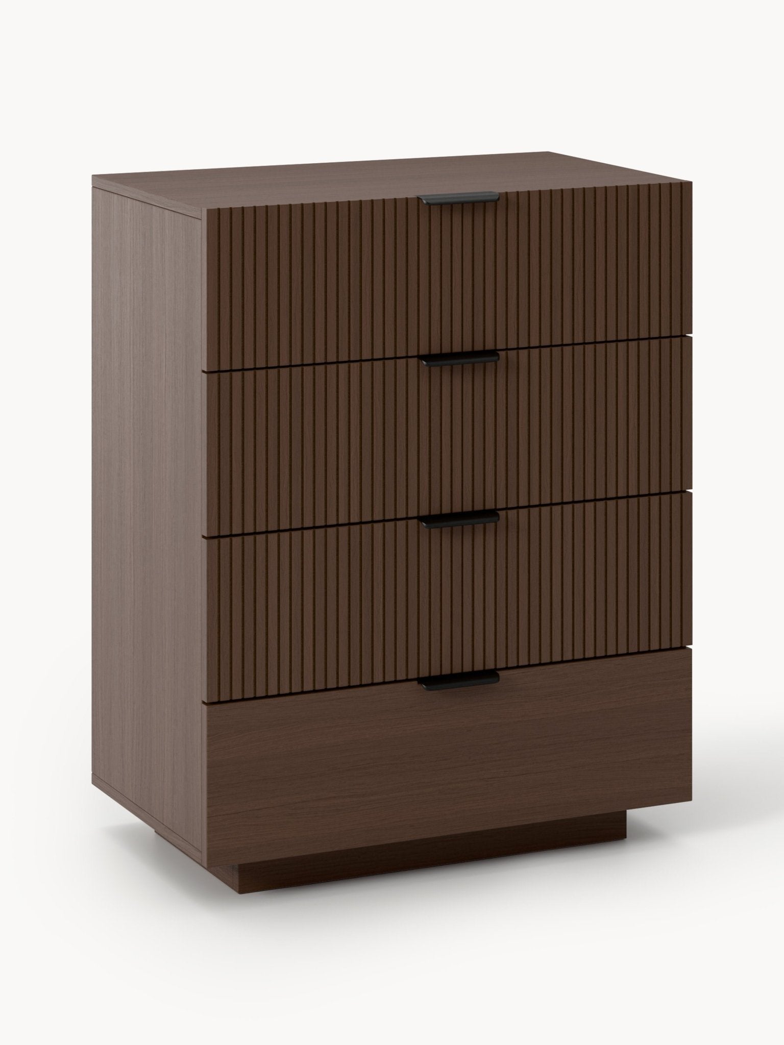 Sato Lüks Ahşap Şifonyer 4 Çekmeceli Minimalist Tasarım