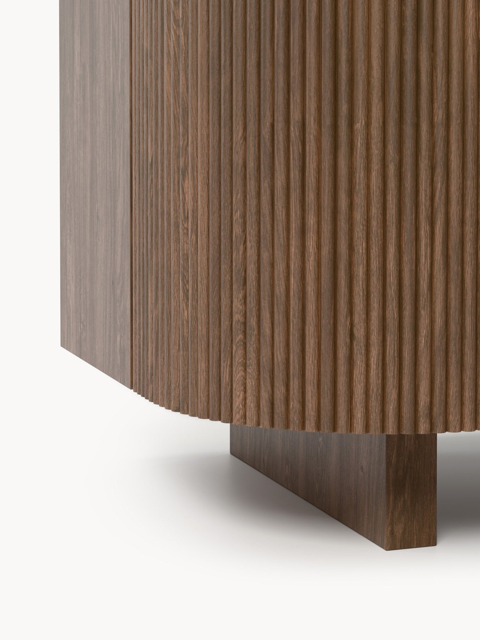 Soley Meşe Dressoir 160 Cm Modern Tasarım Saklama Ünitesi