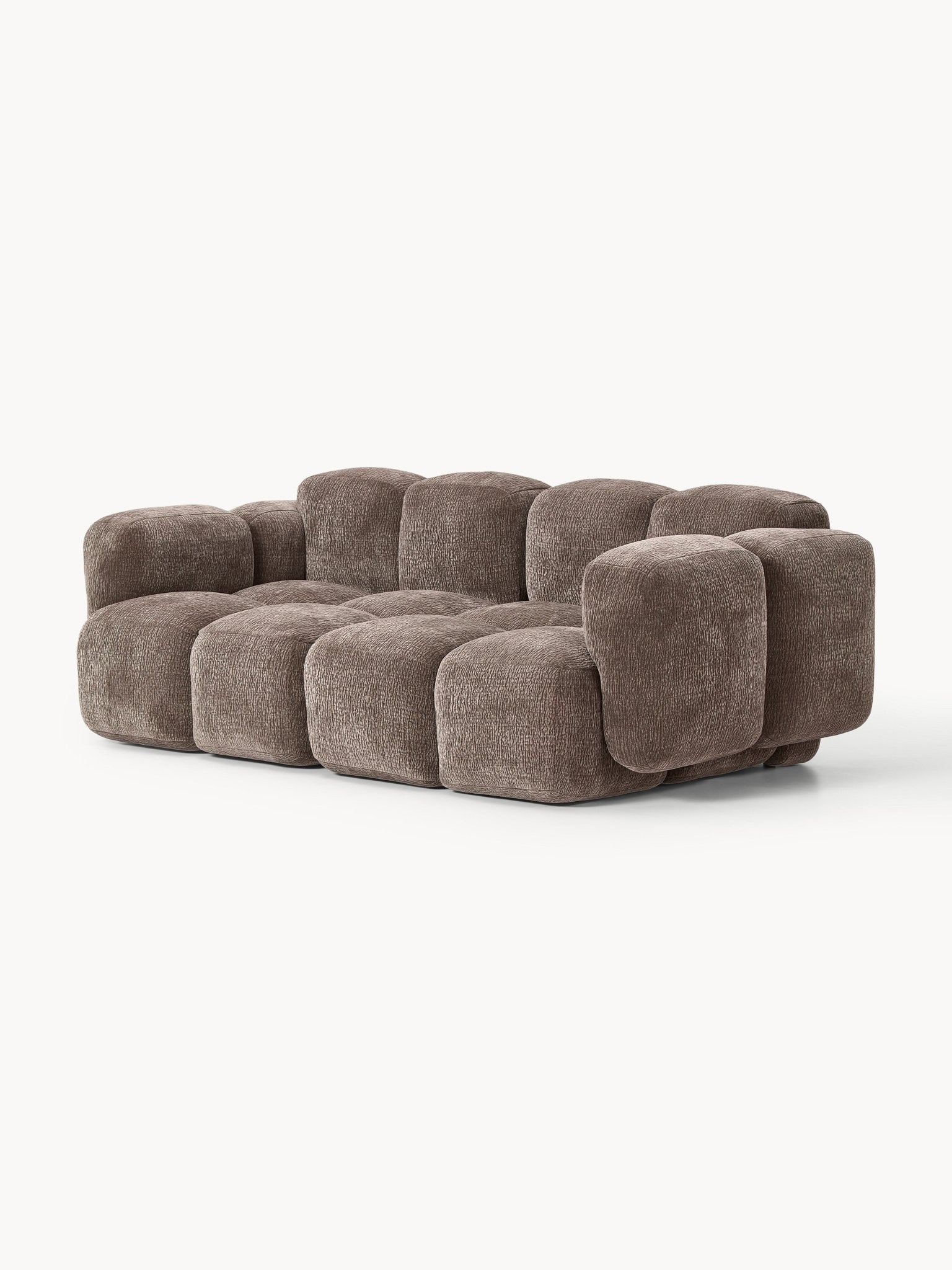 Tayla Modüler 3 Kişilik Kanepe Modern Tasarım Taupe