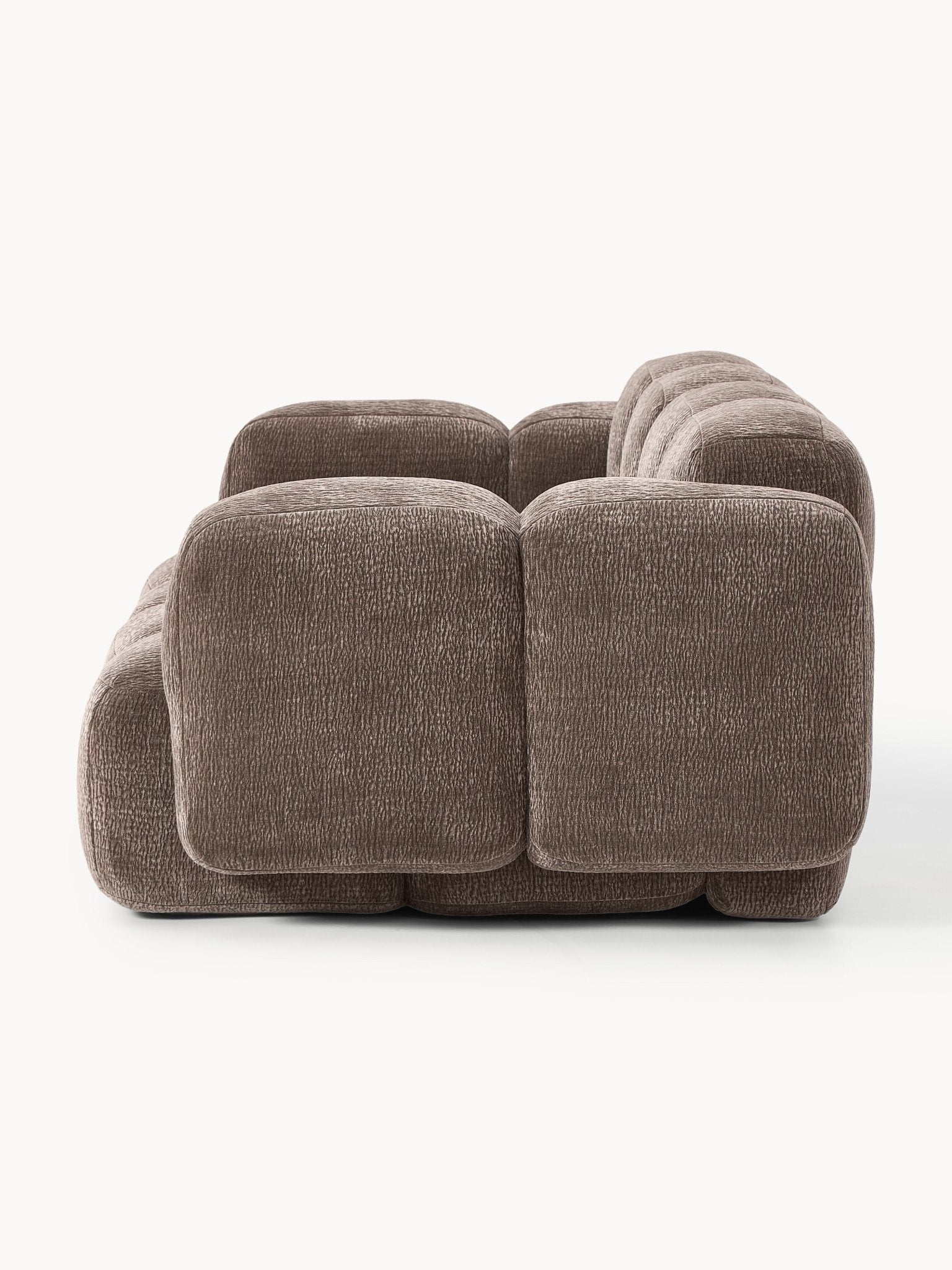 Tayla Modüler 3 Kişilik Kanepe Modern Tasarım Taupe