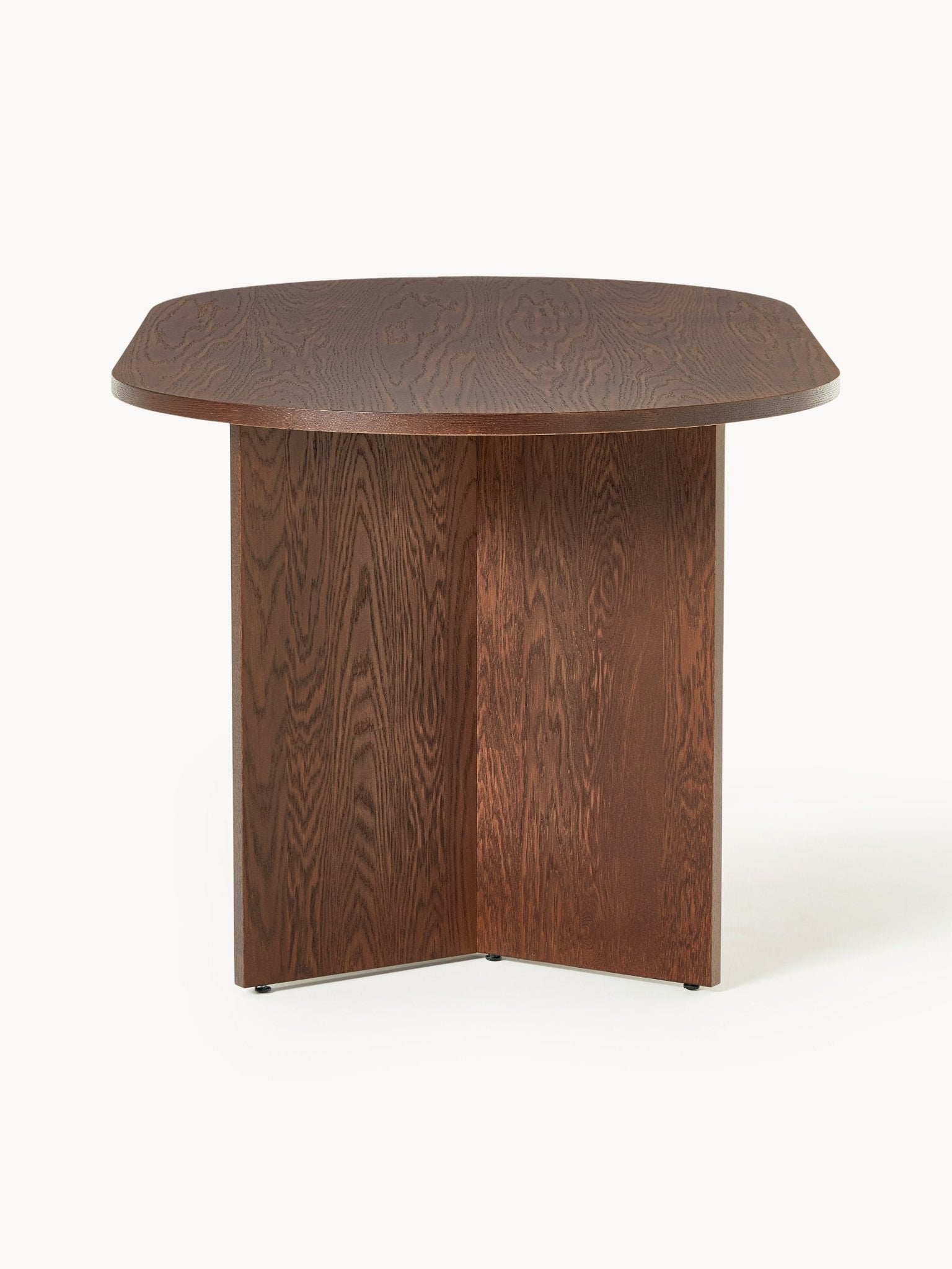 Toni Oval Ahşap Yemek Masası - Modern Geometrik Tasarım Ile Şık Ve Fonksiyonel