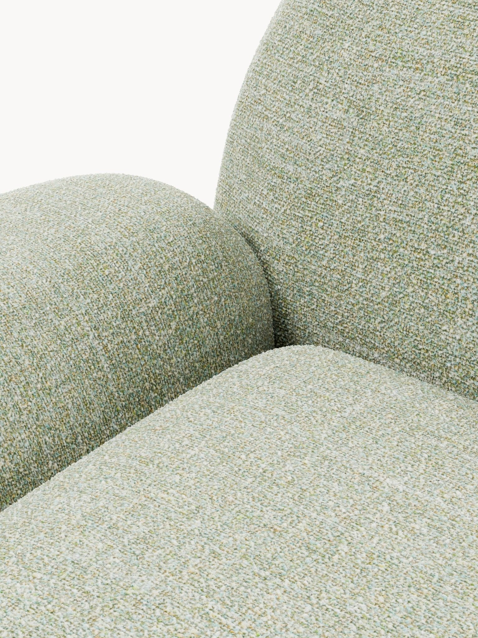 Wolke Bouclé Lounge Koltuk Modern Heykelsi Tasarım Ve Konfor