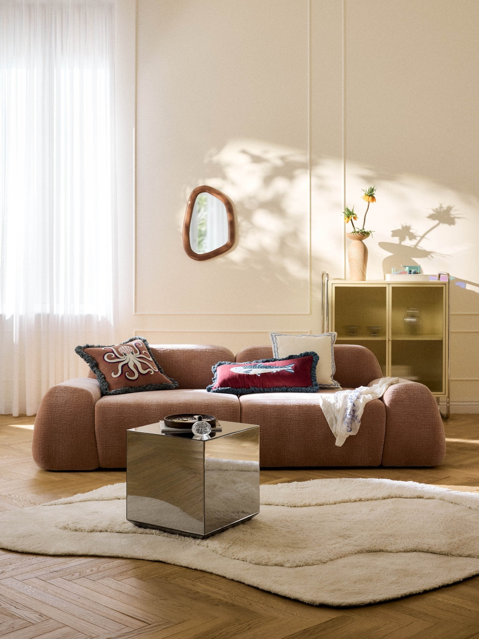 Wolke Modüler 3 Kişilik Kanepe - Modern Lüks Tasarım