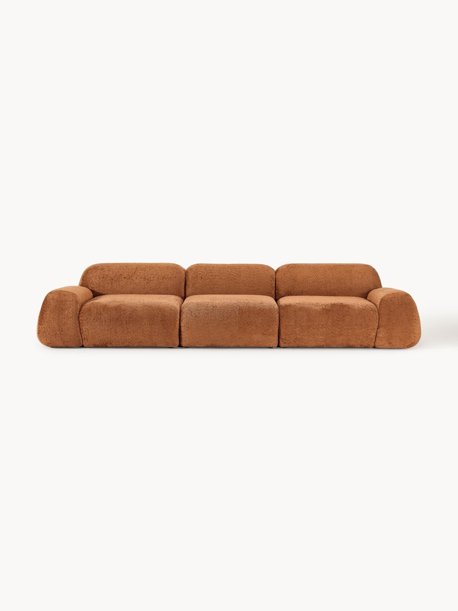 Wolke Modüler 4 Kişilik Teddy Bukle Koltuk