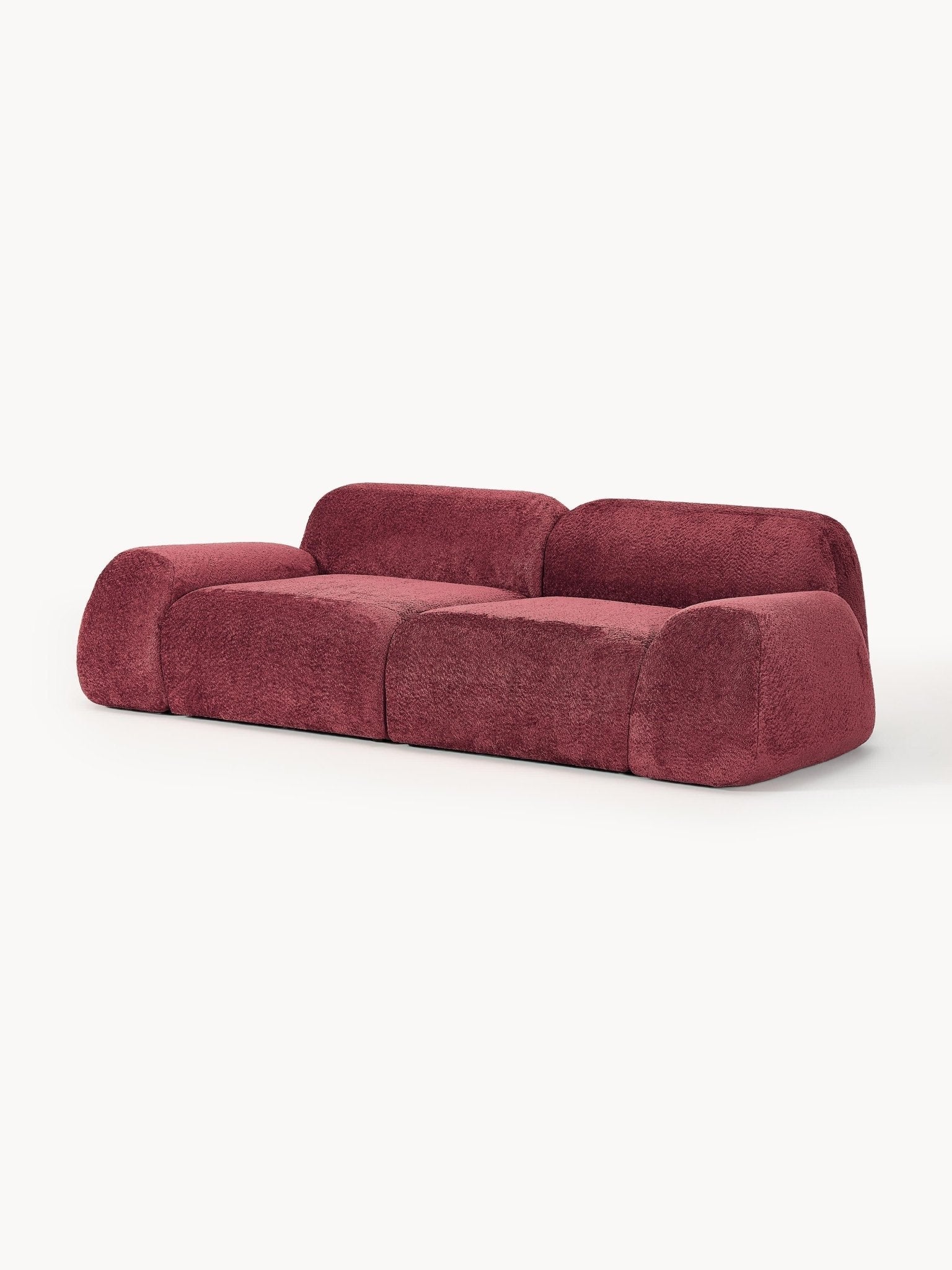 Wolke Modüler Teddy Bukle Koltuk Ile Modern Ve Konforlu Yaşam Alanları