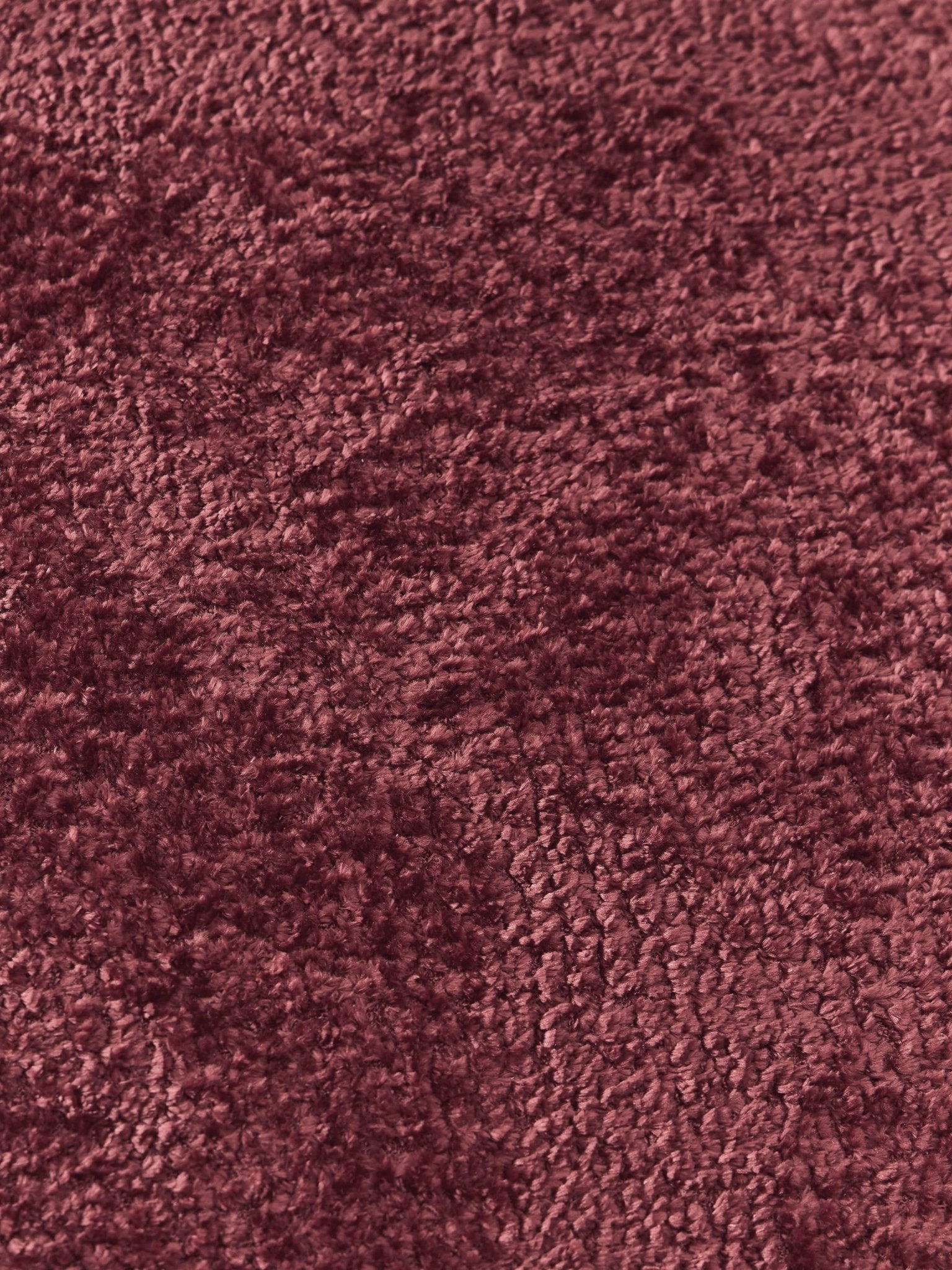 Wolke Teddy Bouclé Lounge Koltuğu Bordeaux Lüks Modern Tasarım