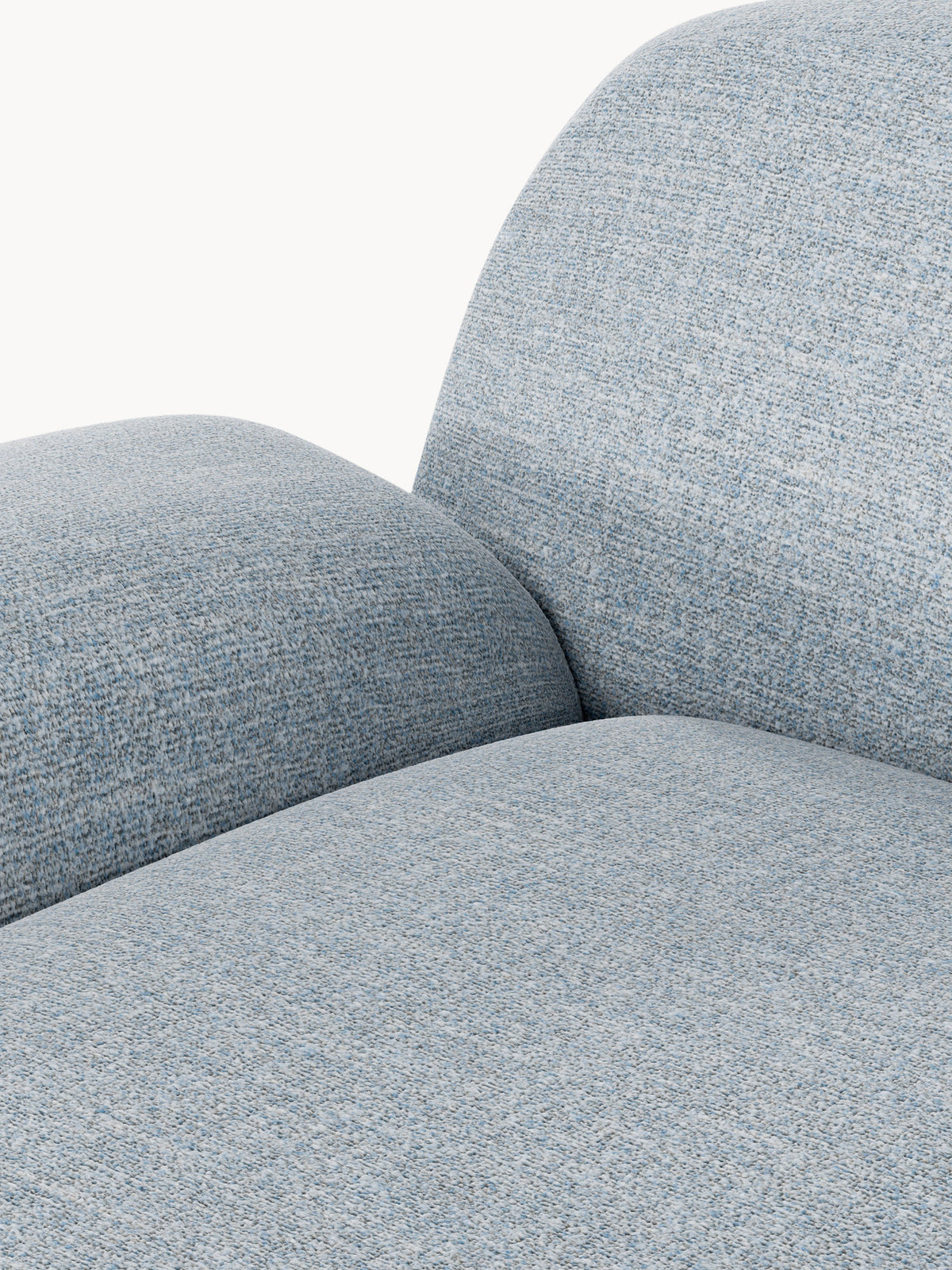 Velotti Xl Boucle Koltuk Açık Mavi