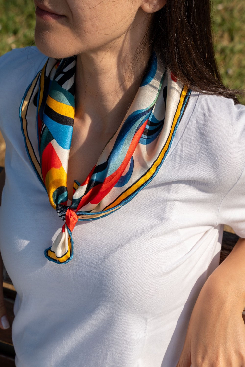 Bare Existence %100 İpek Fular - 3